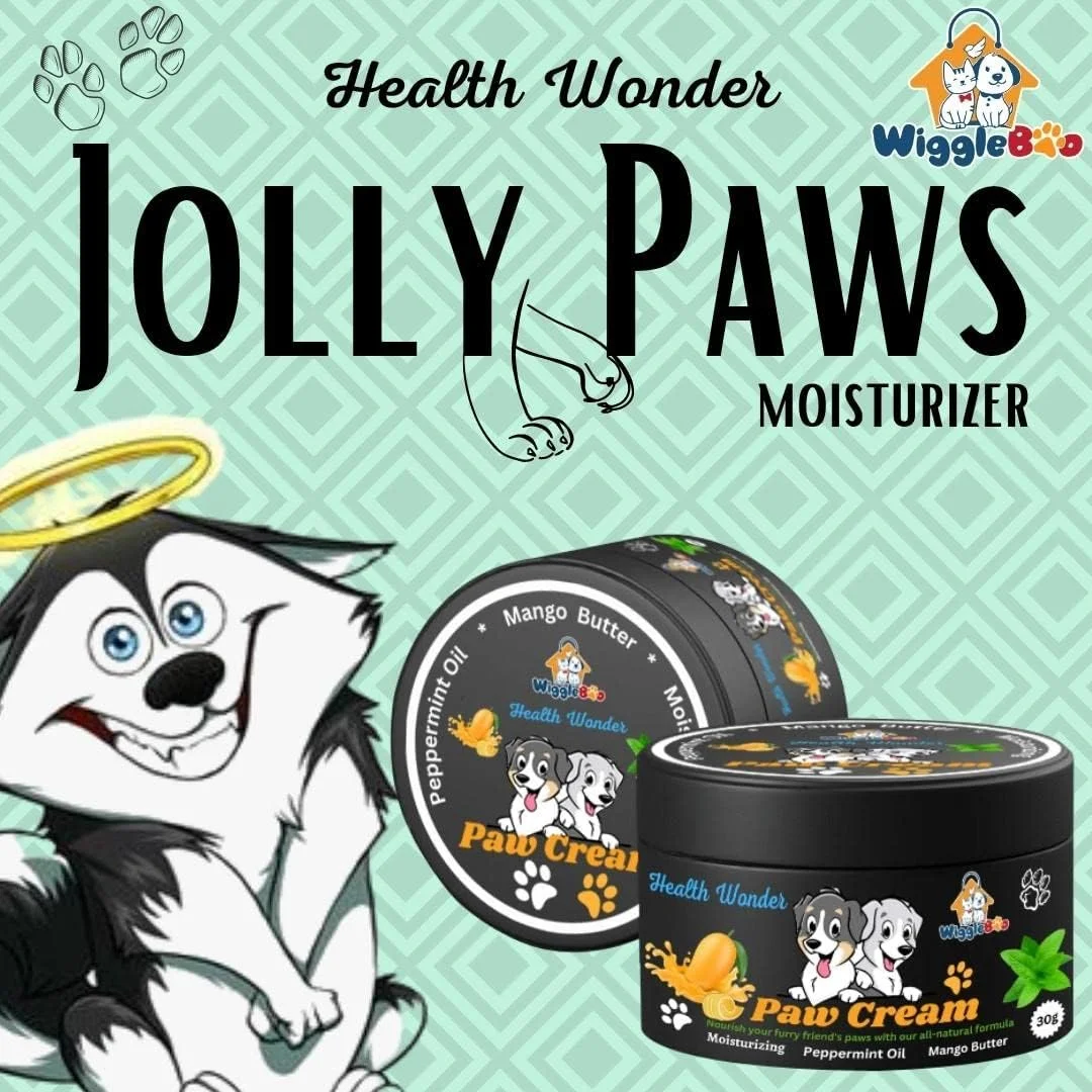 کرم مراقبت از پنجه سگ WiggleBoo: کرم حرفه ای پنجه سگ برای مراقبت بهینه از پنجه | غنی شده با کره گیاهی طبیعی و روغن های ضروری | تغذیه کننده، التیام بخش و محافظت کننده برای پنجه های شاد و سالم (30 گرم)