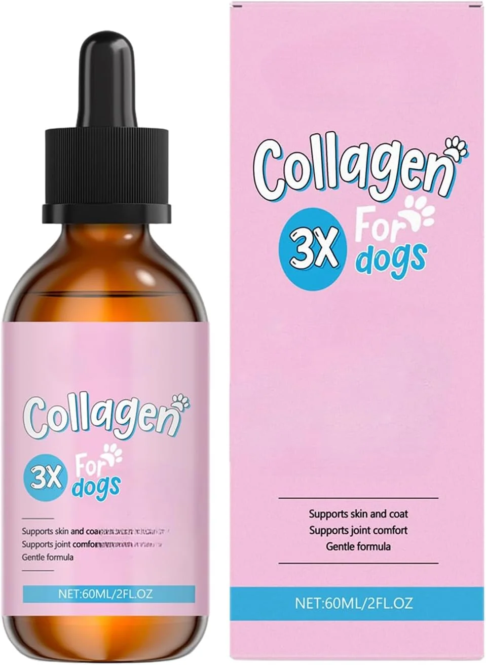 مکمل های سگ، قطره های رژیمی 60 میلی لیتری، پشتیبانی از پوست، مراقبت از استخوان مفاصل برای سگ های مسن، توله سگ ها، دوره عصر، خانه، بعد از غذا، مصرف صبحگاهی