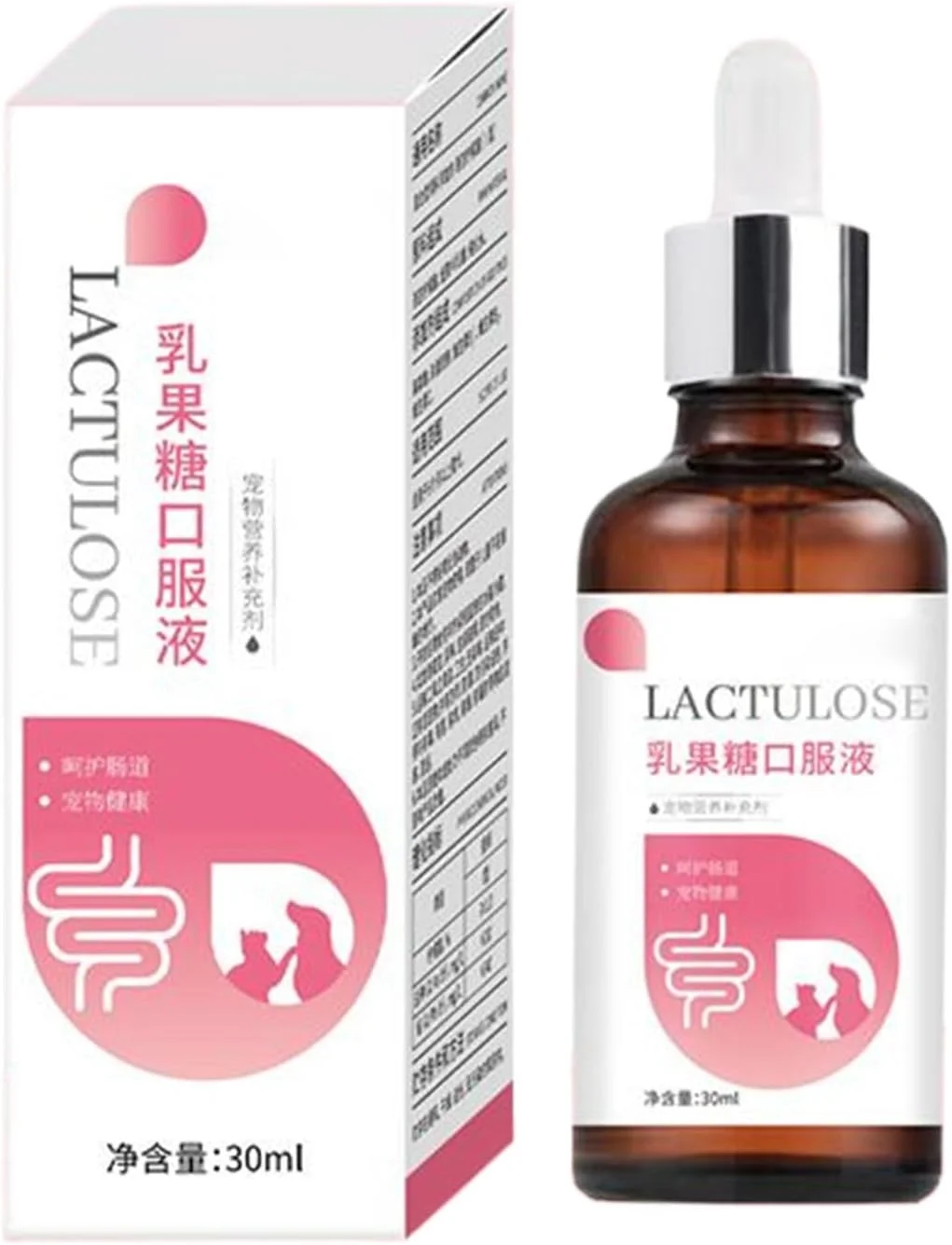 مکمل های سگ | مکمل غذایی 30 میلی لیتر - قطره های گوارش ایمن، ملایم، غیر تحریک کننده، جذب، مراقبت روزانه برای بچه گربه، توله سگ، مسافرت، خانه