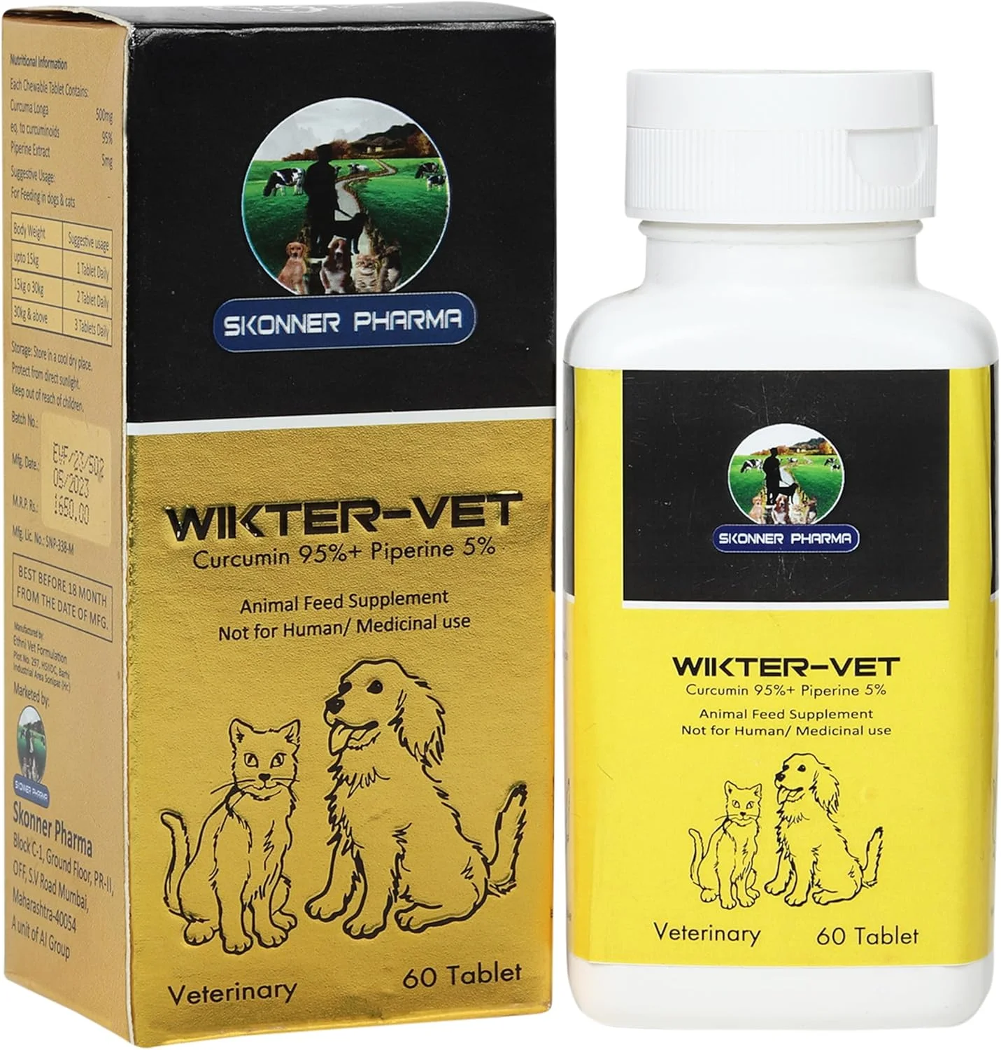 مولتی ویتامین سگ WIKTER Vet برای هضم، ایمنی، پوست، پوشش، سلول و ترمیم مولتی ویتامین سگ WIKTER Vet برای هضم، ایمنی، پوست، پوشش، سلول و ترمیم