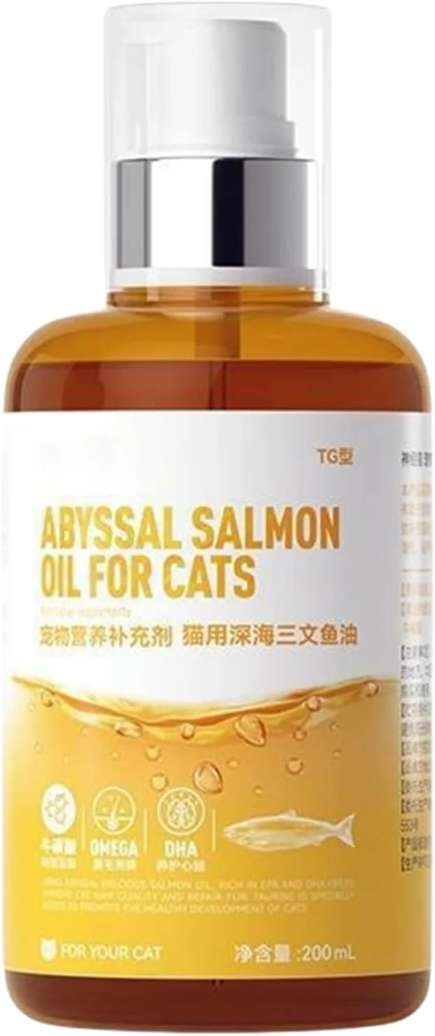 روغن ماهی سالمون برای سگ ها - مکمل روغن ماهی مایع 200 میلی لیتری | مکمل های فوق العاده قوی و کاملا طبیعی برای سگ، لوازم حیوانات خانگی با قدرت بالا برای پشتیبانی از سلامتی روزانه و تحرک مفاصل بچه گربه ها روغن ماهی سالمون برای سگ ها - مکمل روغن ماهی مایع 200 میلی لیتری | مکمل های فوق العاده قوی و کاملا طبیعی برای سگ، لوازم حیوانات خانگی با قدرت بالا برای پشتیبانی از سلامتی روزانه و تحرک مفاصل بچه گربه ها