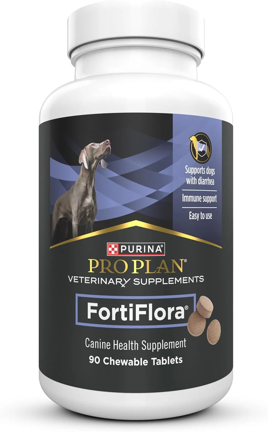 قرص های مکمل پروبیوتیک جویدنی سگ Purina Pro Plan Veterinary Diets Supplements FortiFlora - بسته 90 عددی قرص های مکمل پروبیوتیک جویدنی سگ Purina Pro Plan Veterinary Diets Supplements FortiFlora - بسته 90 عددی