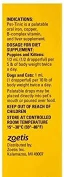 قطره خوراکی پت تینیک کودکان برای سگ، گربه، توله سگ و بچه گربه، 30 میلی لیتر (1 اونس) توسط Unknown