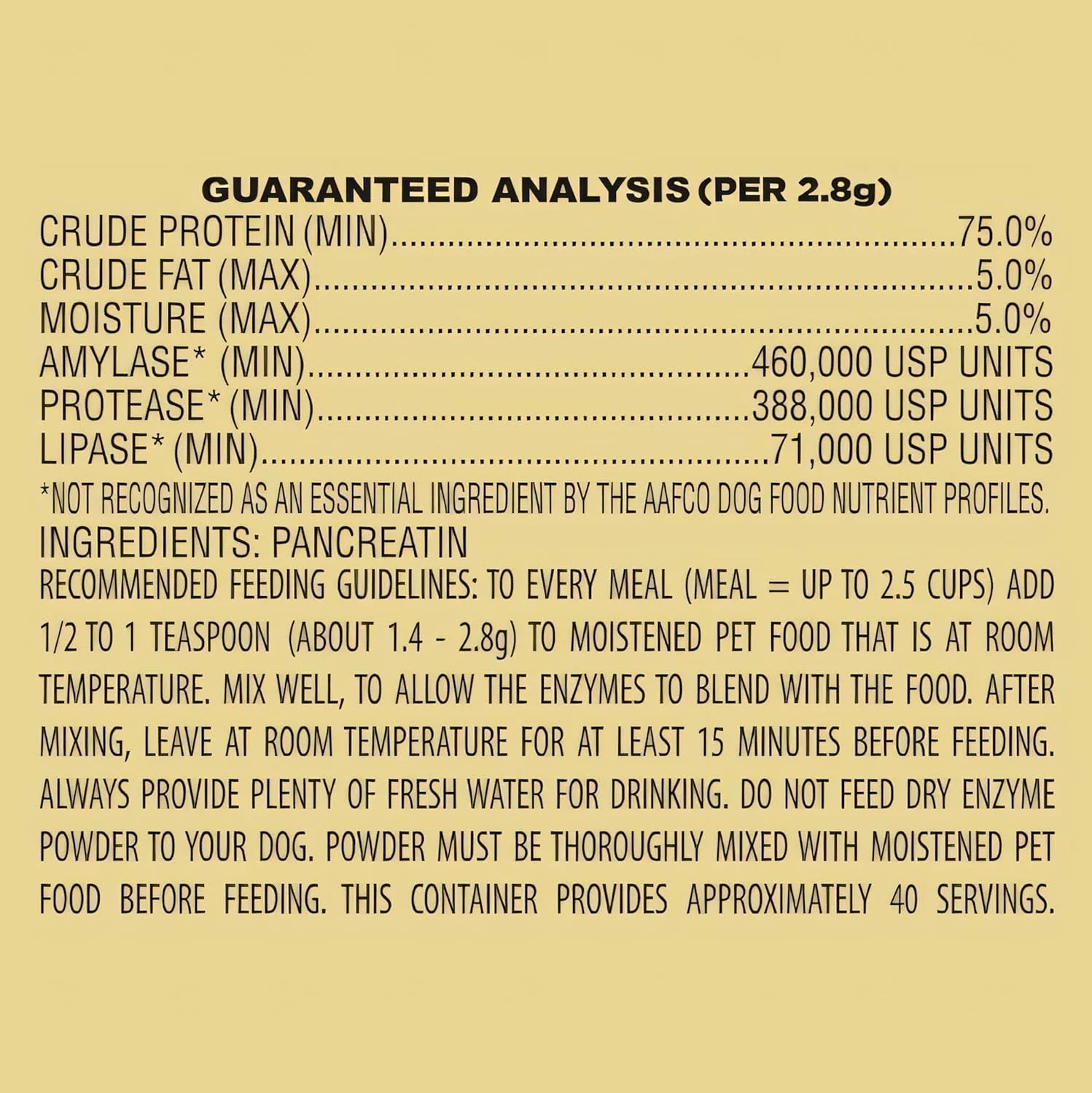 آنزیم های گوارشی 10X برای سگ ها - 113 گرم آنزیم های گوارشی 10X برای سگ ها - 113 گرم