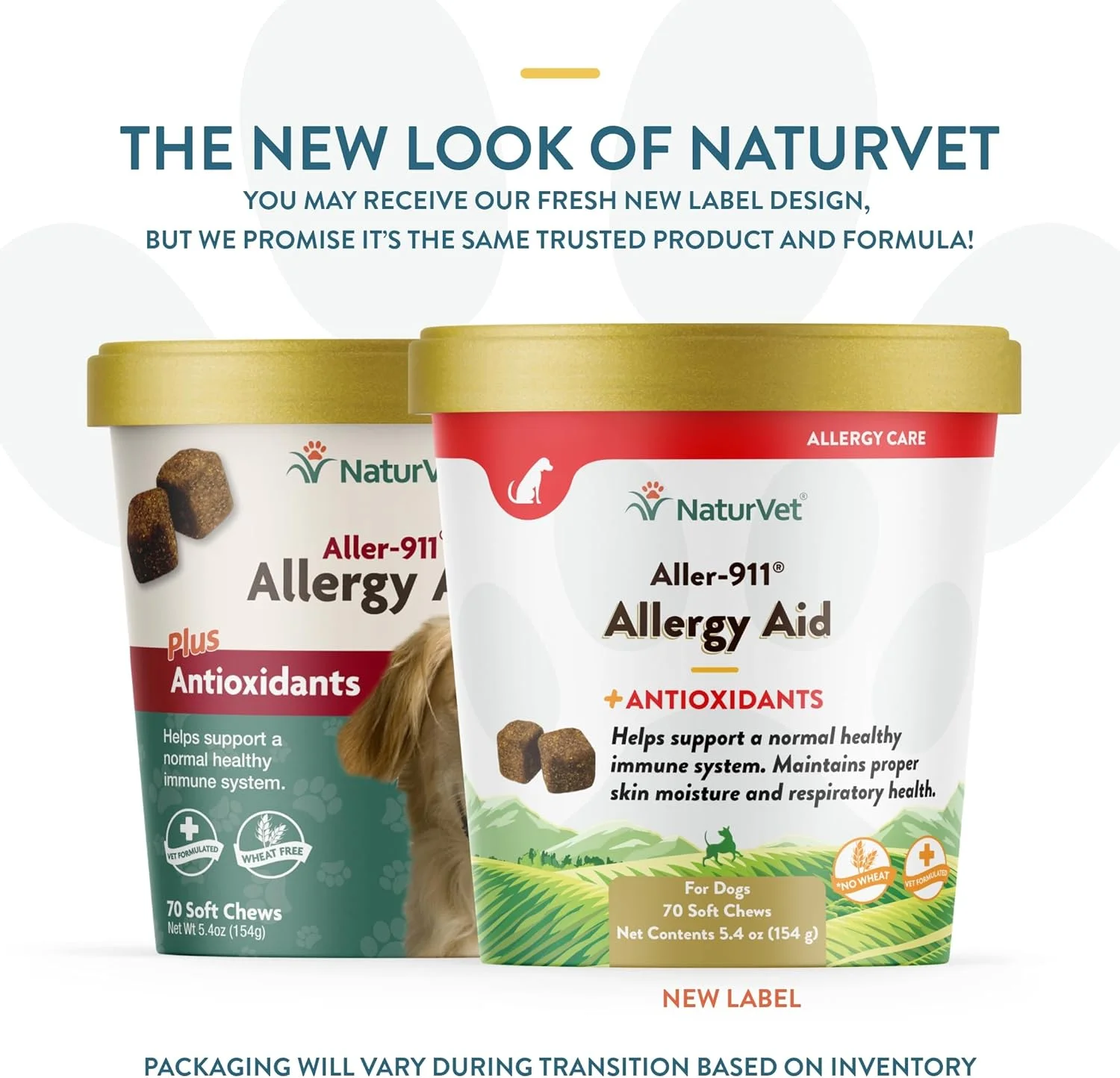 نچر وت - آلرژی 911 پلاس آنتی اکسیدان - 70 عدد پاستیل نرم - پشتیبانی از سیستم ایمنی، رطوبت پوست و سلامت تنفسی - غنی شده با امگا، DHA و EPA - برای سگ ها و گربه ها نچر وت - آلرژی 911 پلاس آنتی اکسیدان - 70 عدد پاستیل نرم - پشتیبانی از سیستم ایمنی، رطوبت پوست و سلامت تنفسی - غنی شده با امگا، DHA و EPA - برای سگ ها و گربه ها