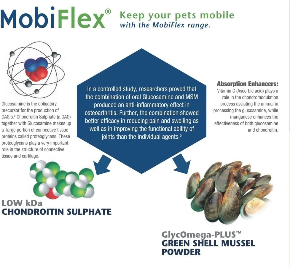 مکمل حرکتی موبی فلکس-LD فروم کیرون برای سگ های نژاد بزرگ 250 گرم