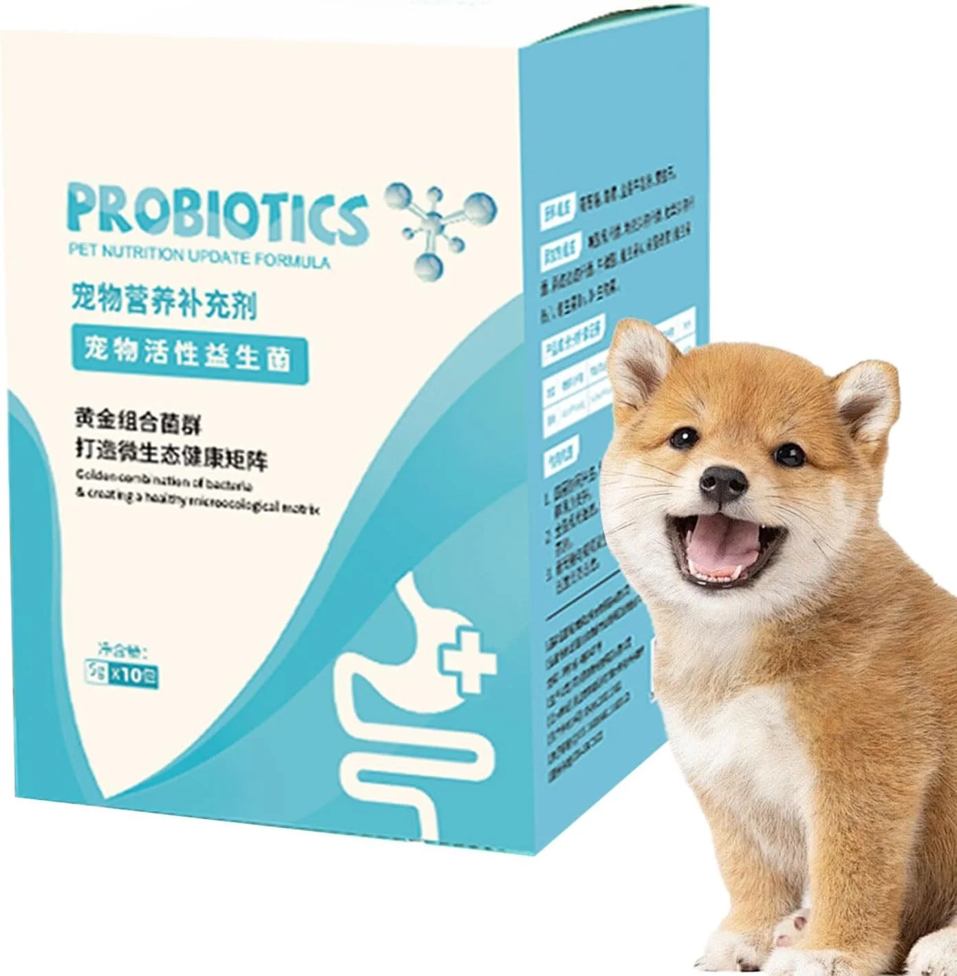 پودر گوارشی روده برای سگ ها - مکمل حمایت از سیستم ایمنی | مکمل طبیعی سلامت معده و گوارش، لوازم حیوانات خانگی برای مراقبت روزانه