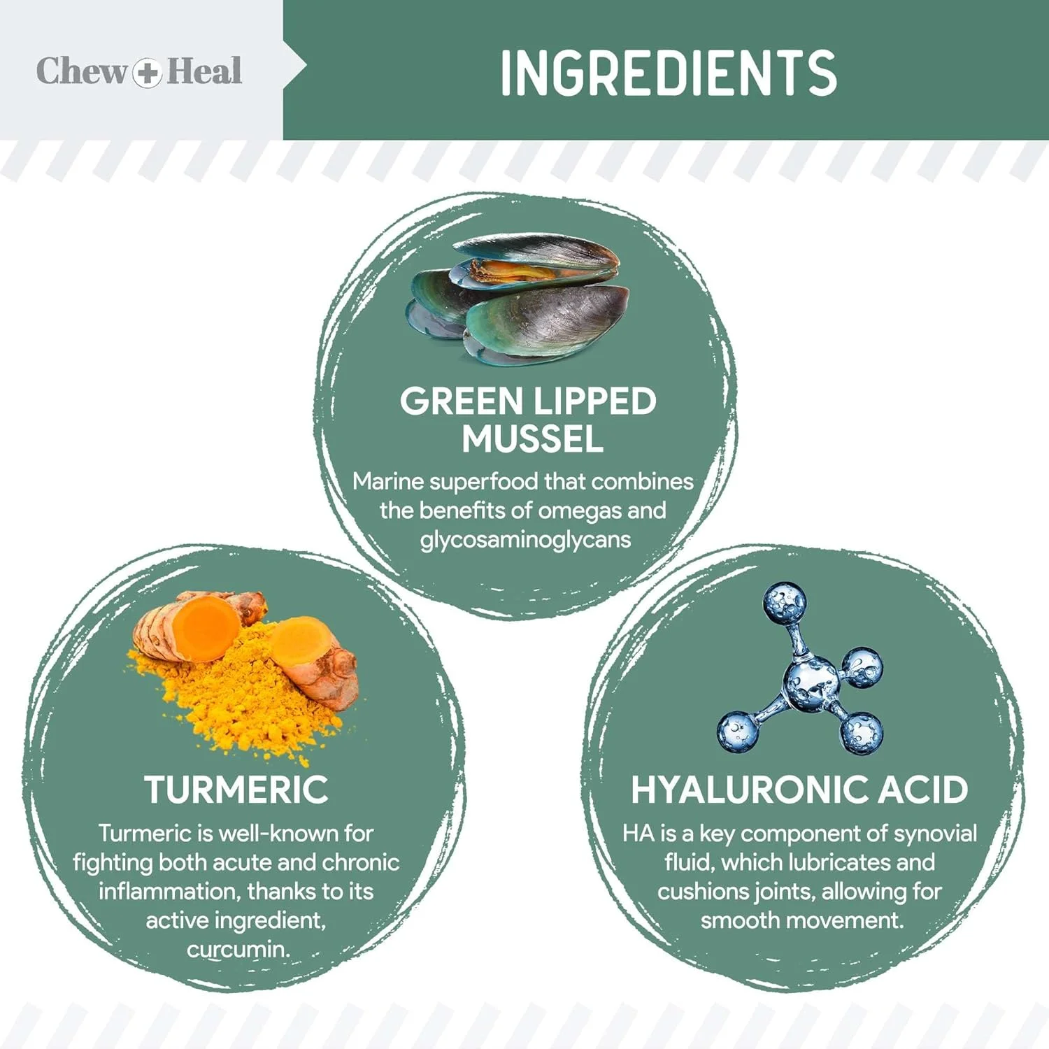 مکمل گلوکزامین برای مفاصل و لگن سگ ها - 120 عدد تشویقی نرم برای تحرک سگ های مسن - ساخته شده با گلوکزامین، MSM، کندرویتین، صدف های لب سبز و موارد دیگر - ساخت آمریکا