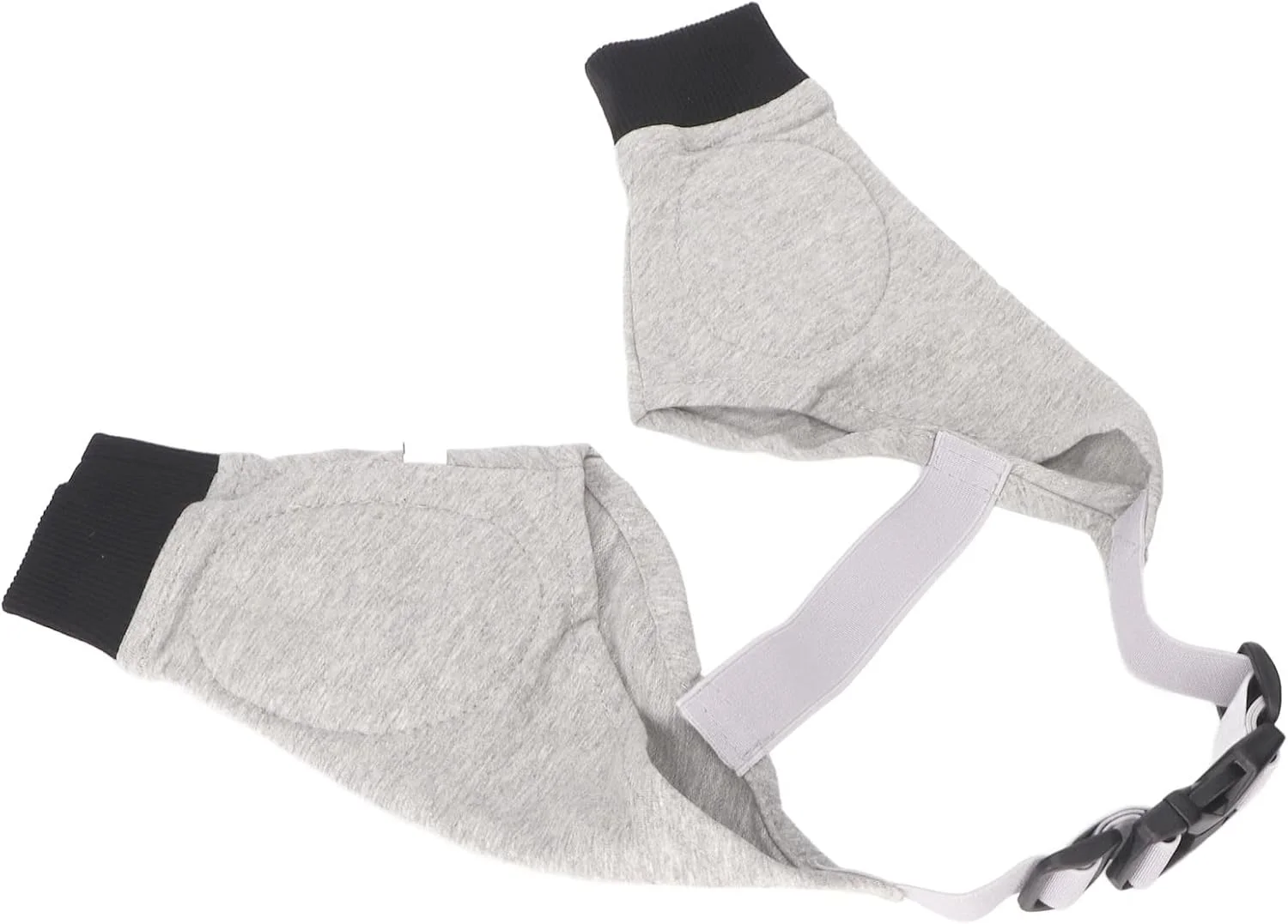 محافظ آرنج سگ با سگک ثابت، قابل تنظیم و نرم، محافظ تنفسی آرنج سگ برای زمستان (S)