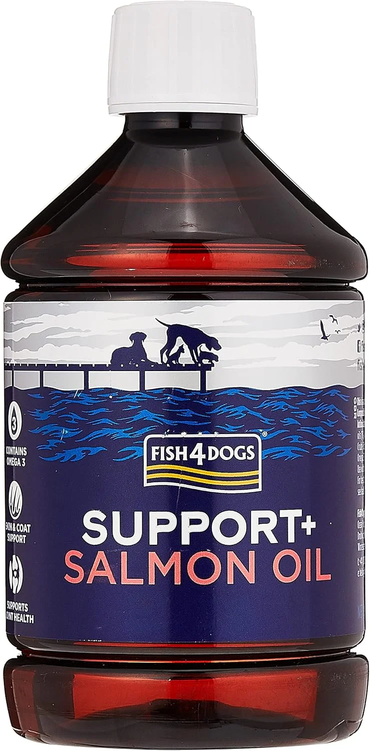 روغن سالمون Fish4Dogs حجم 500 میلی لیتر