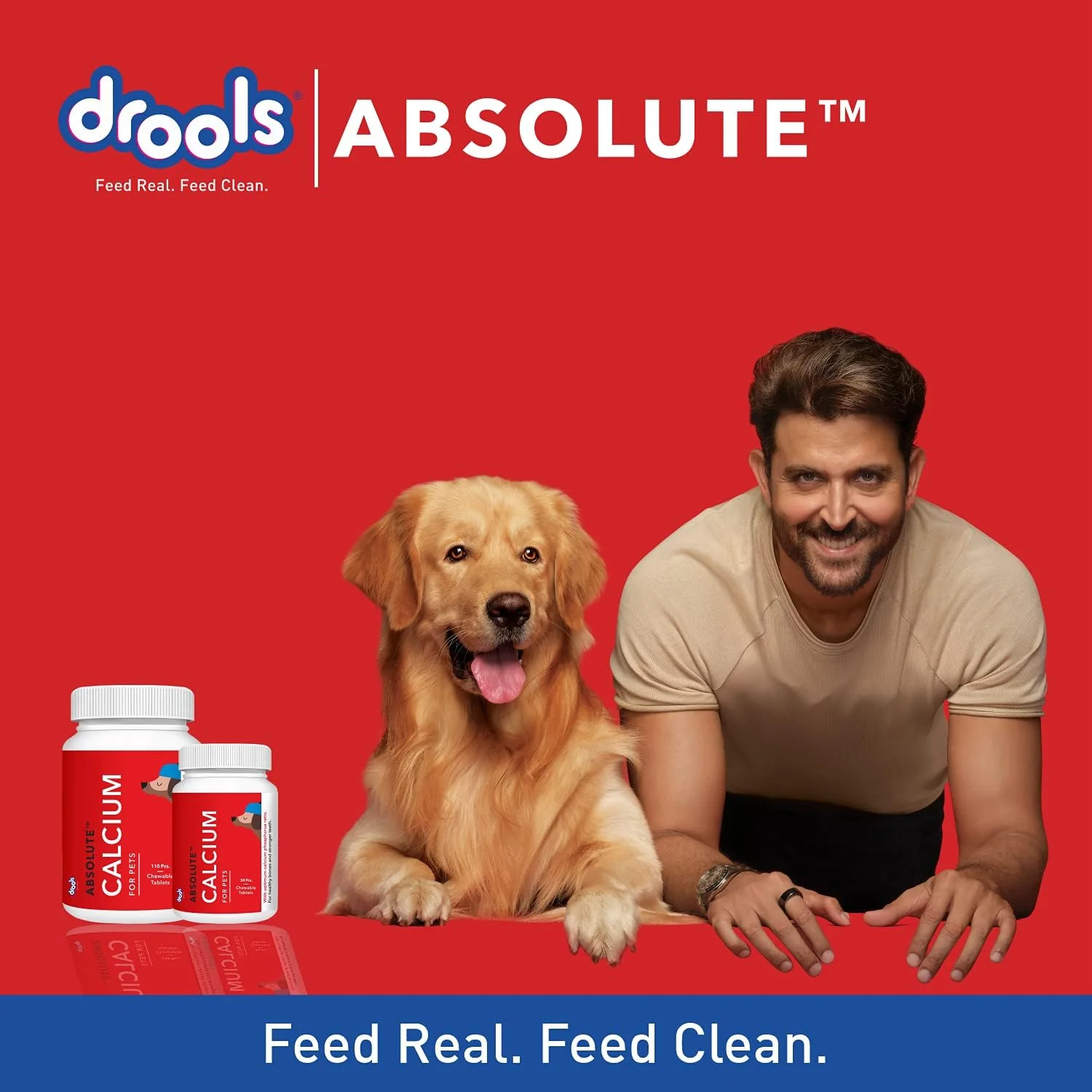 Drools Absolute Calcium Tablet For Dog 50 Pcs