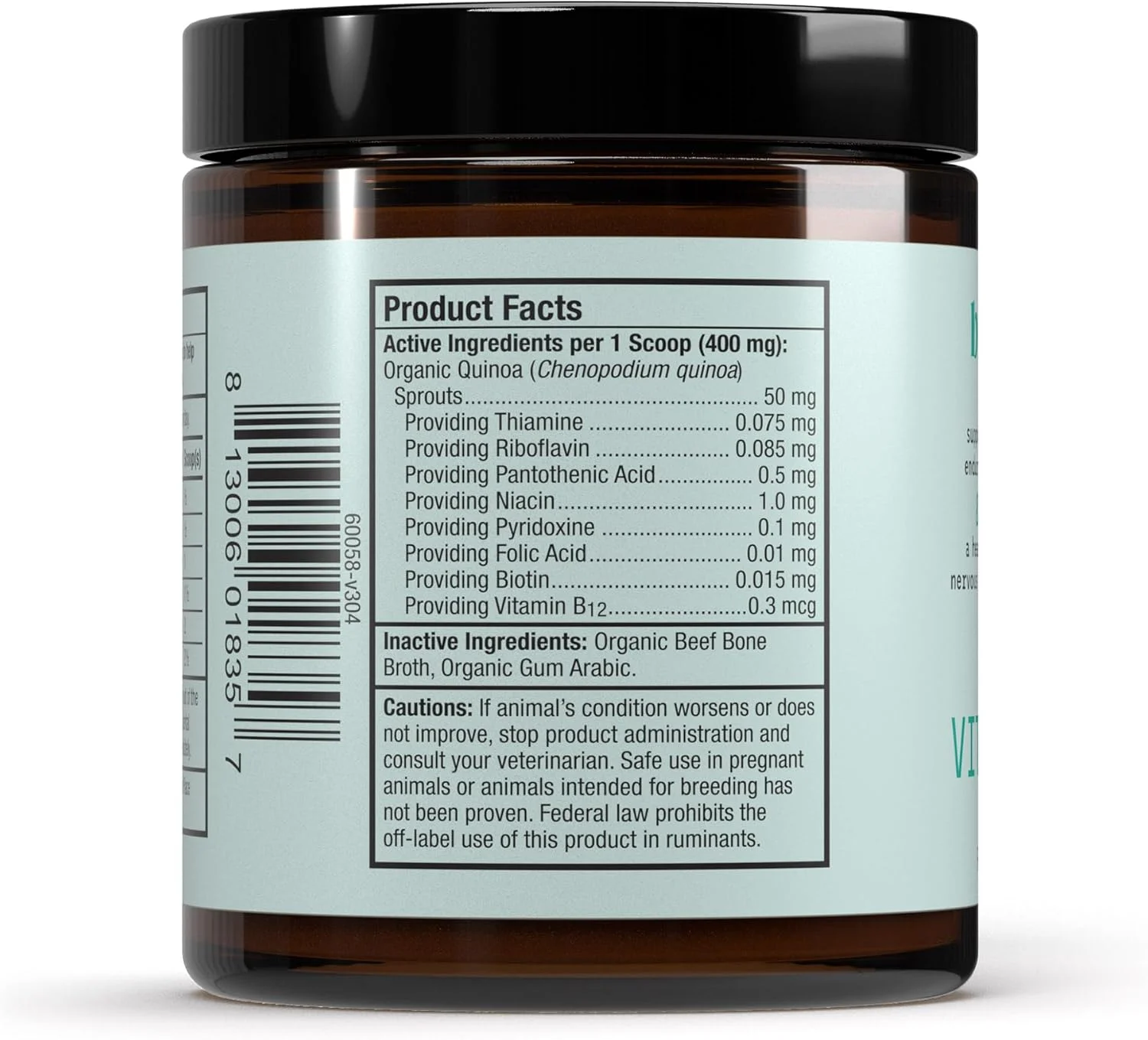 دکتر مرcola - کمپلکس ویتامین B برای گربه ها و سگ ها 60 گرم