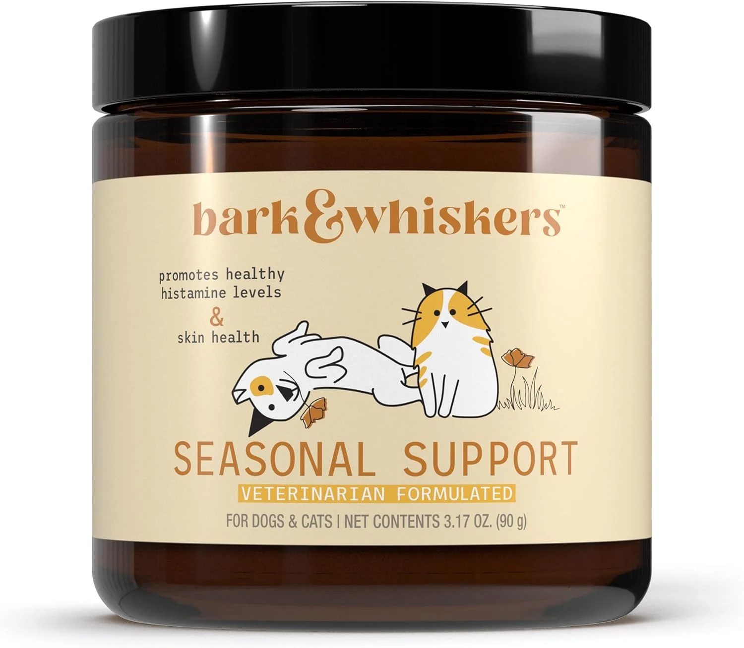 دکتر مرcola - مکمل حمایت از آلرژی فصلی برای گربه ها و سگ ها 3.17 اونس 181775