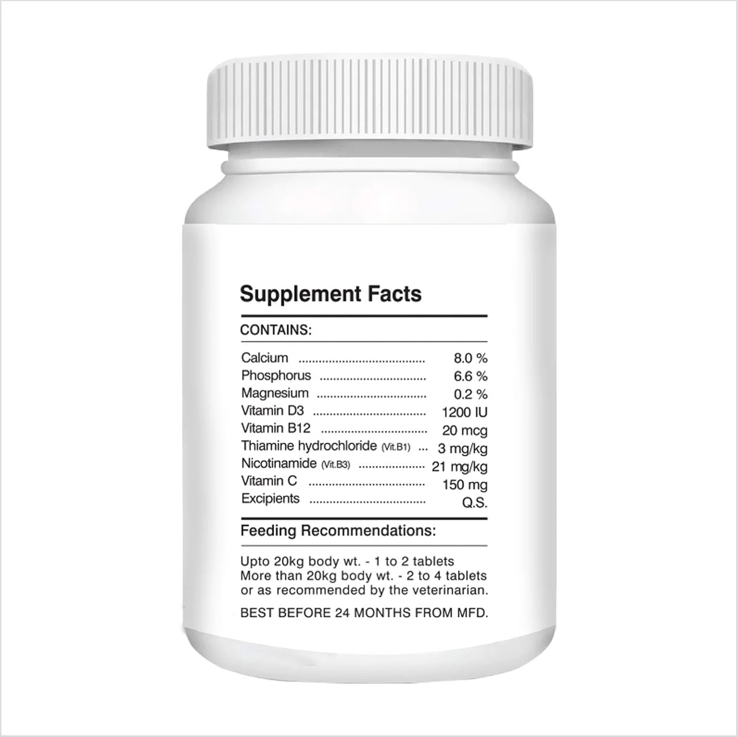 Drools Absolute Calcium Tablet For Dog 50 Pcs