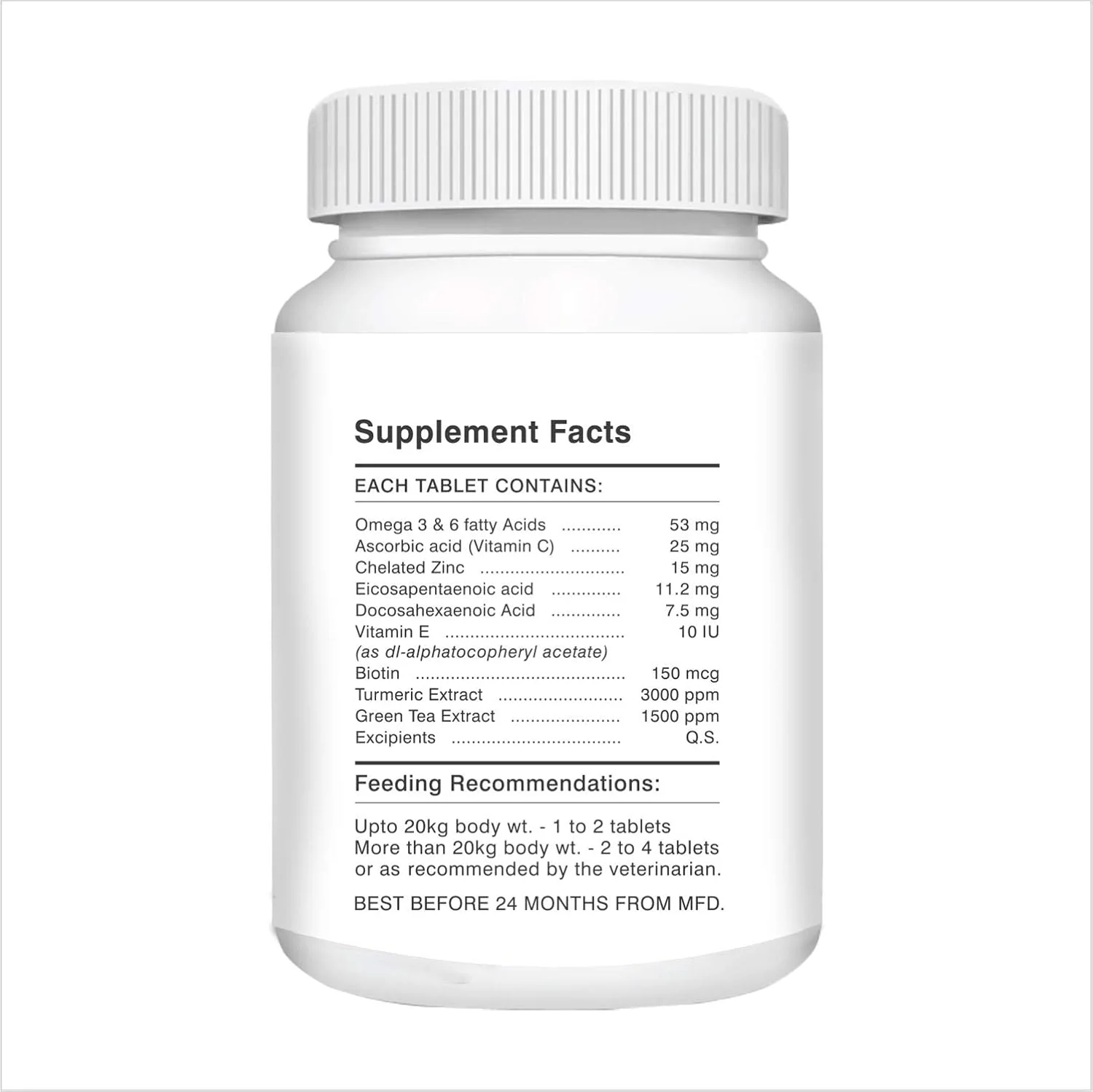 قرص مکمل سگ Drools Absolute، پوست + پوشش مو 175 گرمی، ظرف 50 عددی