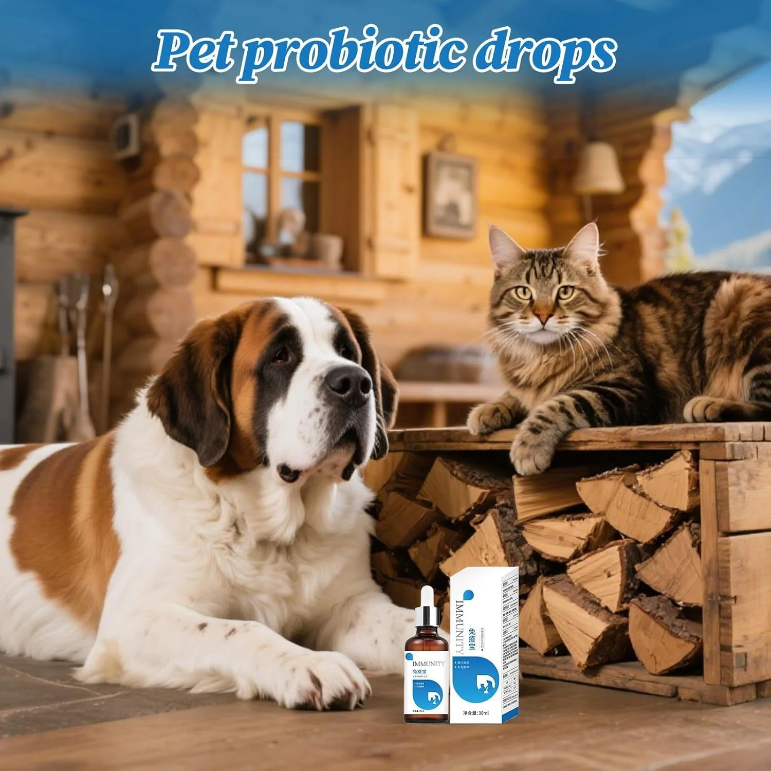 مکمل های حیوانات خانگی، قطره های سلامت روده بچه گربه 30 میلی لیتر - قطره های سلامت دستگاه گوارش برای حیوانات خانگی، بازدیدکنندگان کلینیک خانگی، دوستداران حیوانات، سرپرستان، پرورش دهندگان، بیمارستان دامپزشکی