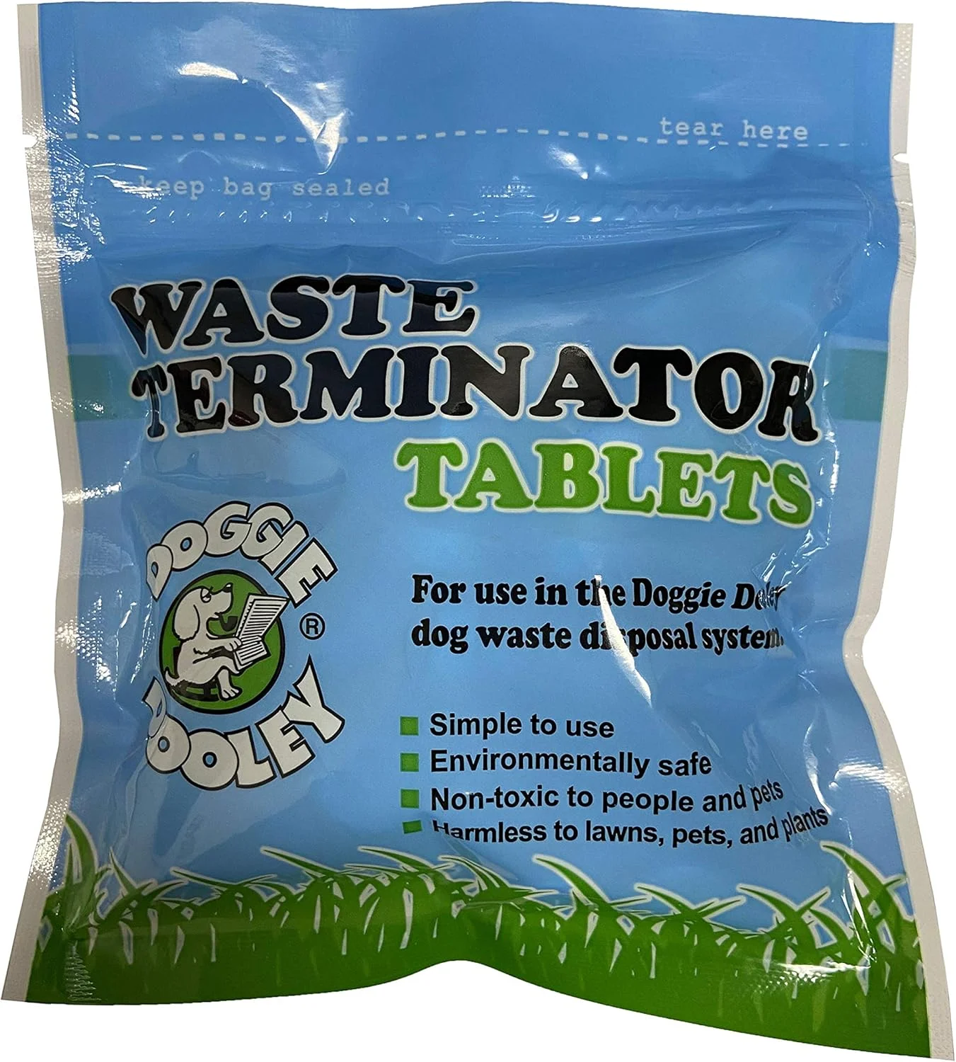 قرص های تجزیه کننده مدفوع سگ داگی دولی، 36 عددی، سفید