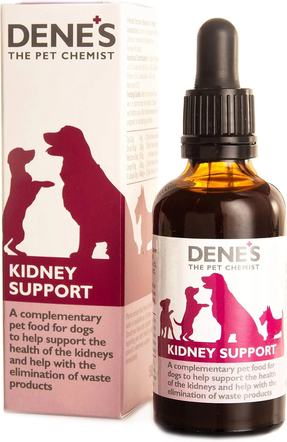 محلول تقویتی کلیه دنیس (سگ) 50 میلی لیتر