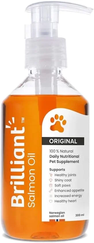 روغن سالمون بریلیانت اچ بی سی برای سگ و گربه 300 میلی لیتر