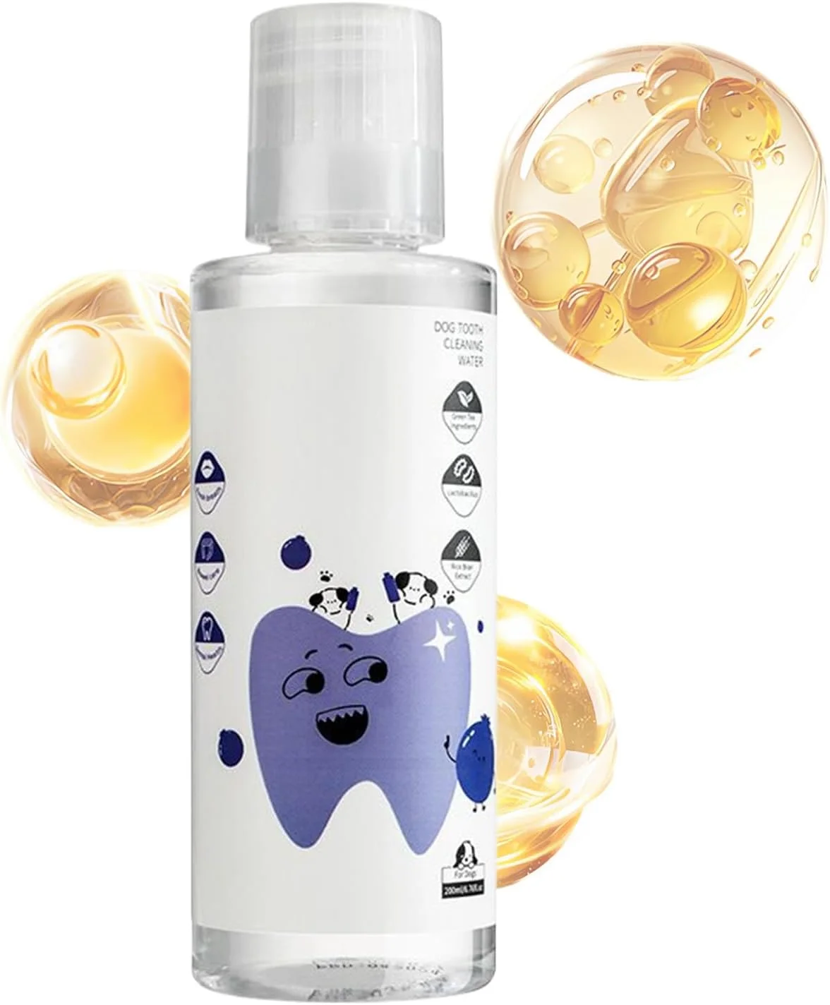 محلول خوشبو کننده دهان سگ، 200 میلی لیتر، طبیعی و سالم - محلول خوشبو کننده دهان گربه - برای مسافرت های داخلی و خارجی، نظافت و بهداشت