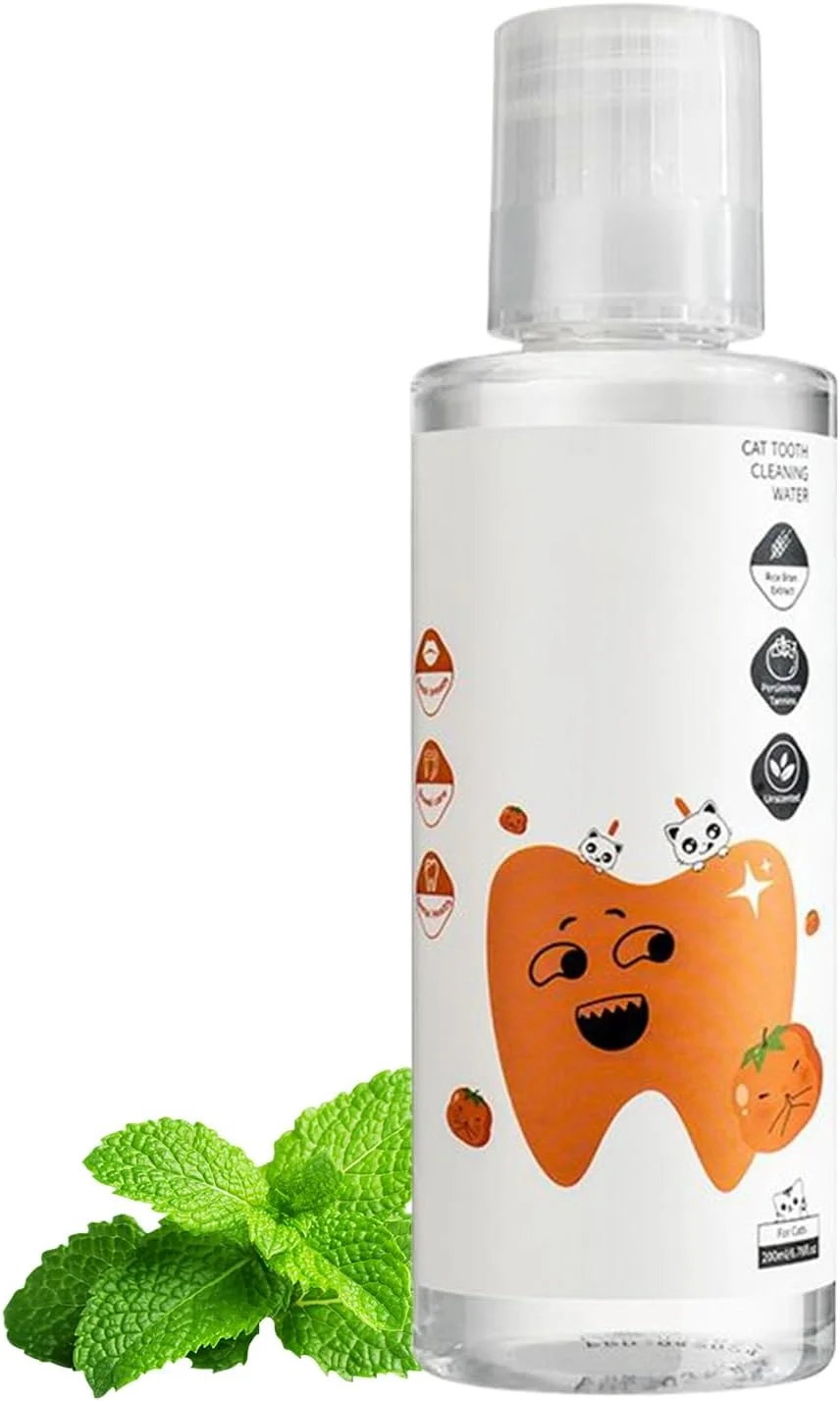 محلول خوشبو کننده دهان سگ، 200 میلی لیتر، طبیعی - مایع خوشبو کننده دهان سگ | برای استفاده در داخل و خارج از خانه، مسافرت، نظافت و بهداشت