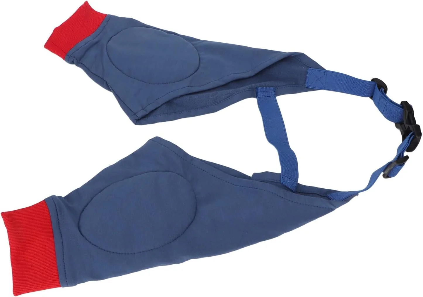 آستین جراحی سگ Asixxsix برای پاهای جلویی، محافظ آرنج سگ با سگک های ثابت، آستین های راحت و تنفسی برای جلوگیری از لیسیدن زخم برای سگ های کوچک، متوسط و بزرگ (S)