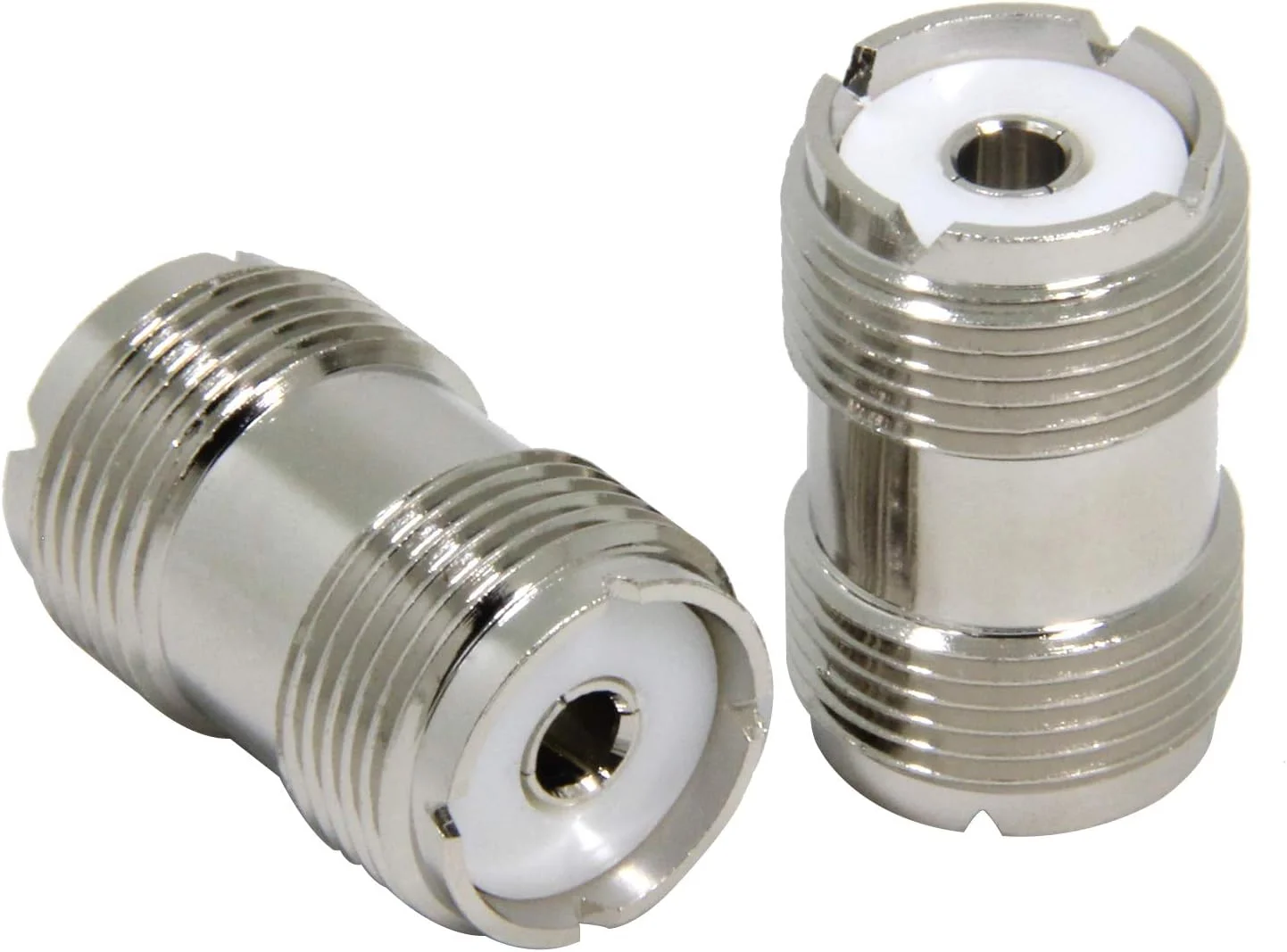 آداپتور کواکسیال UHF PL-259 مادگی به UHF PL-259 مادگی آنکیبل، اتصال دهنده برای آنتن رادیو CB Ham، بسته 2 عددی