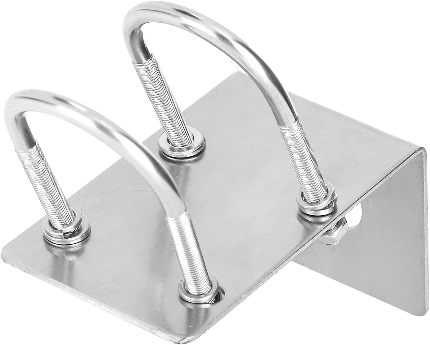 براکت آنتن رادیو خودرو، براکت پشتیبانی آنتن استیل ضد زنگ قابل تنظیم با گیره U شکل برای آنتن های رادیویی نصب شده روی خودرو براکت آنتن رادیو خودرو، براکت پشتیبانی آنتن استیل ضد زنگ قابل تنظیم با گیره U شکل برای آنتن های رادیویی نصب شده روی خودرو