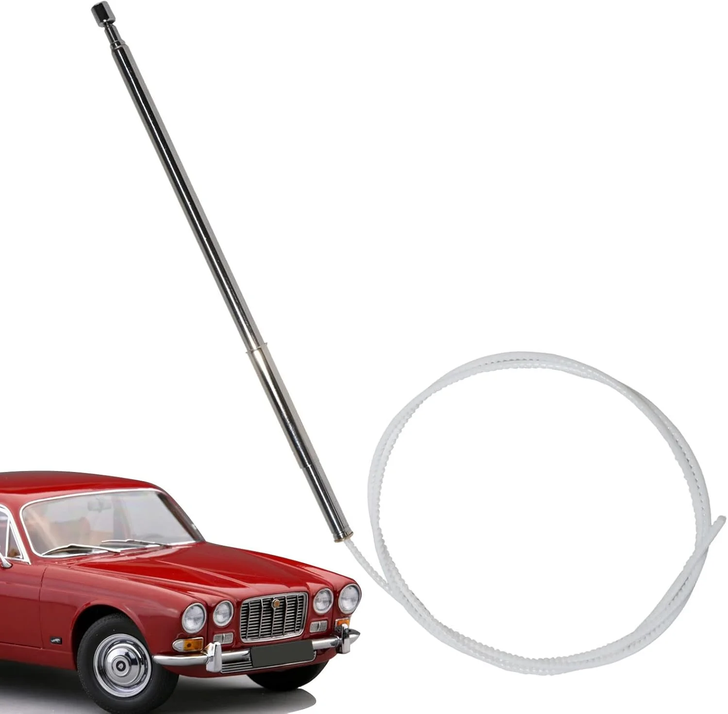 آنتن برقی آنینا سازگار با جگوار XJ6 - XK8 - XJ8 - XJ8L - XJ12 - XJR- XKR مدل های 1993-2008 - آنتن جایگزین برای دریافت سیگنال رادیویی AM/FM