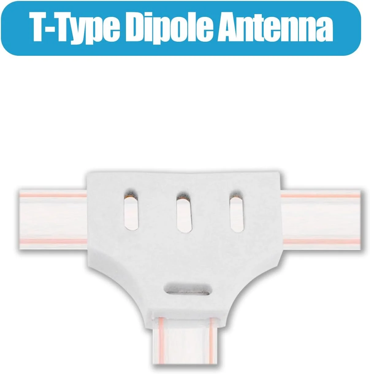 آنتن FM 300 اهمی Ancable، آنتن رادیویی دوقطبی T شکل با ترمینال اسپید برای گیرنده تیونر استریو قدیمی یاماها شارپ JVC دنون مارانتز