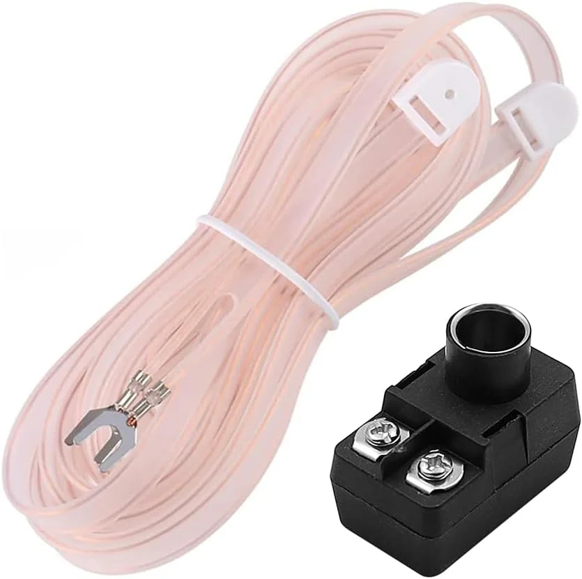 آنتن FM داخلی Alnicov، آنتن سیمی، آنتن کابل T و آداپتور ترانسفورماتور 75 اهم برای بهبود دریافت استریو FM