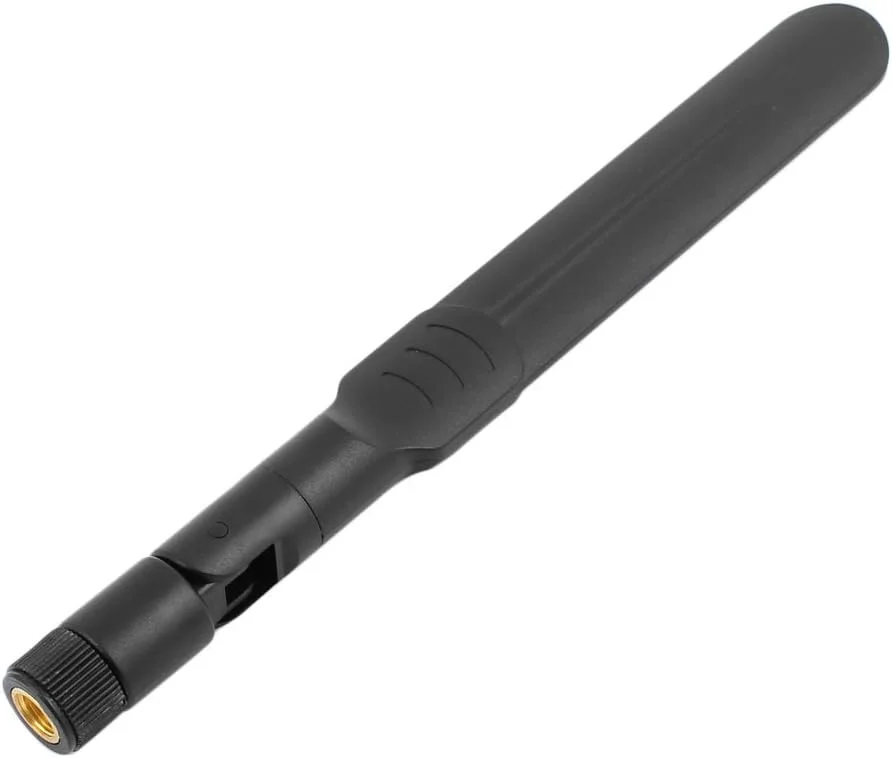 آنتن دوقطبی دو بانده 2.4/5.8 گیگاهرتز حالت AC پارویی با بهره بالا Omni مدل Aexit 5dBi (توزیع الکتریکی) مشکی