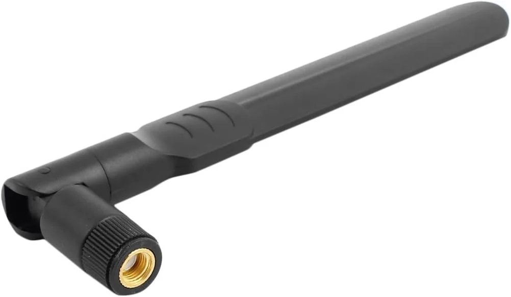 آنتن دوقطبی دو بانده 2.4/5.8 گیگاهرتز حالت AC پارویی با بهره بالا Omni مدل Aexit 5dBi (توزیع الکتریکی) مشکی