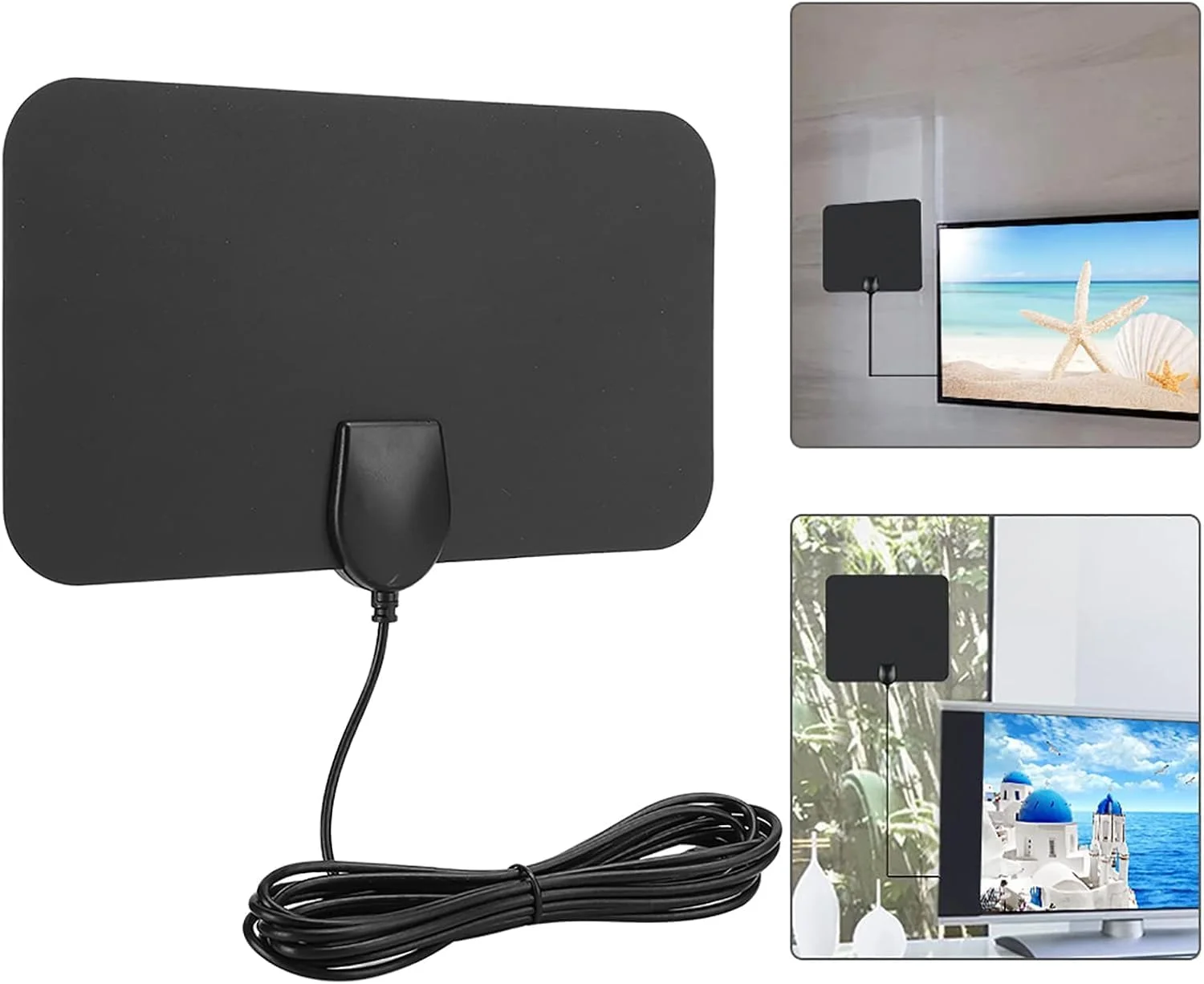 آنتن تلویزیون داخلی با سیگنال قوی، آنتن تلویزیون داخلی، آنتن داخلی برای تلویزیون، آنتن Freeview، برای تلویزیون Freeview با پشتیبانی از تلویزیون HD محلی 4k 1080p و سایر وضوح کانال