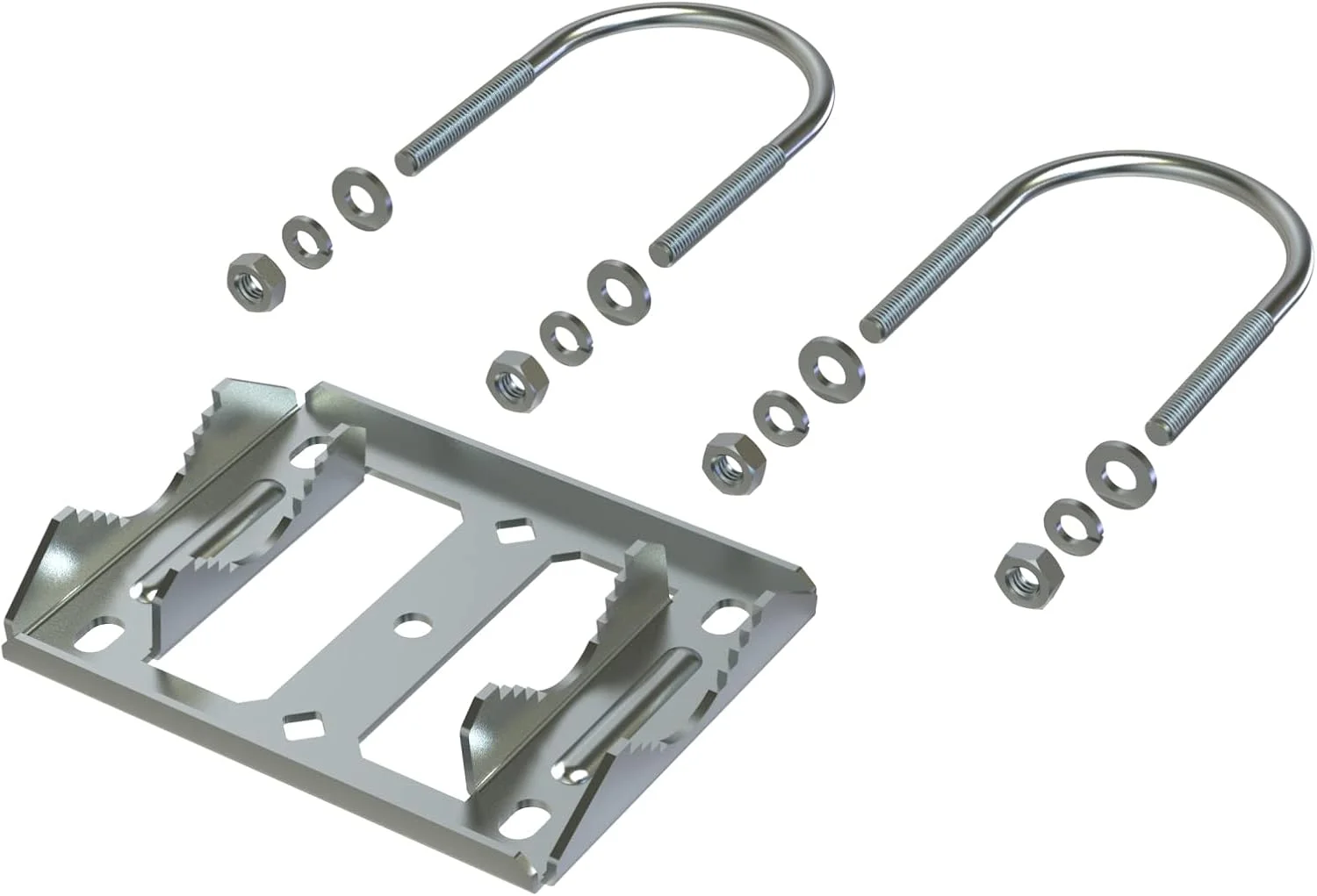 پایه آنتن استیل ضد زنگ ضد لرزش Aimeboost، آداپتور لوله کواکسیال (میله) جهانی برای بست استارلینک، لوازم جانبی براکت فک V، سازگار با آنتن استارلینک، ایستگاه های هواشناسی و غیره.