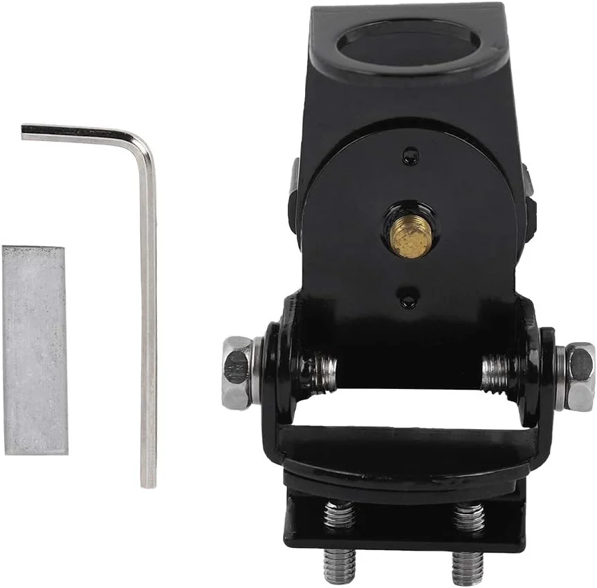 براکت نصب آنتن قابل تنظیم، پایه آنتن رادیو CB خودرو، با پد ضد خش، چرخش 180 درجه، براکت آنتن برای رادیو خودرو