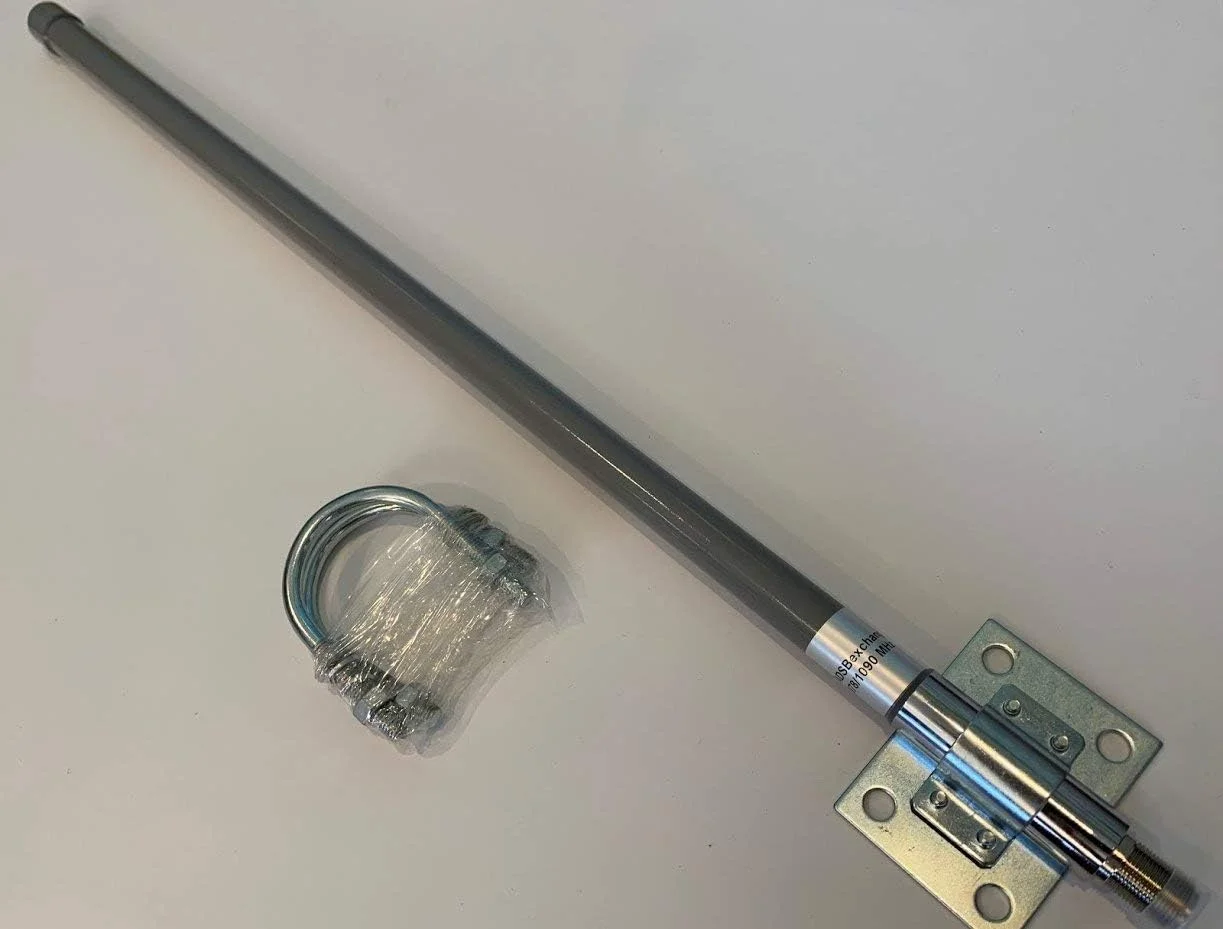 آنتن مادگی N-Type با توان 5.5dBi مدل ADSBexchange برای فرکانس های 1090/978 - طول 24 اینچ