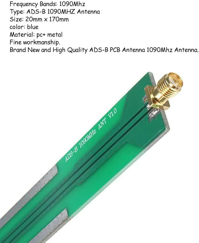 آنتن PCB تک عددی Acxico ADS-B 1090MHZ