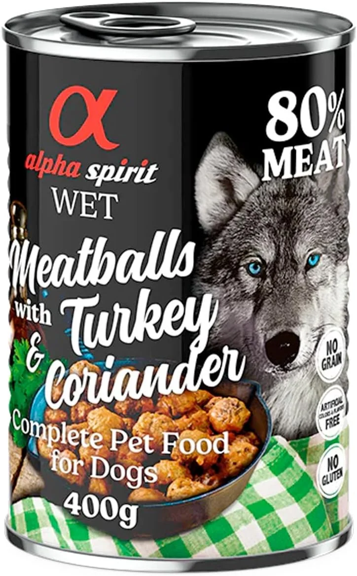 غذای مرطوب توپ های گوشتی با بوقلمون و گشنیز 400 گرم غذای مرطوب توپ های گوشتی با بوقلمون و گشنیز 400 گرم