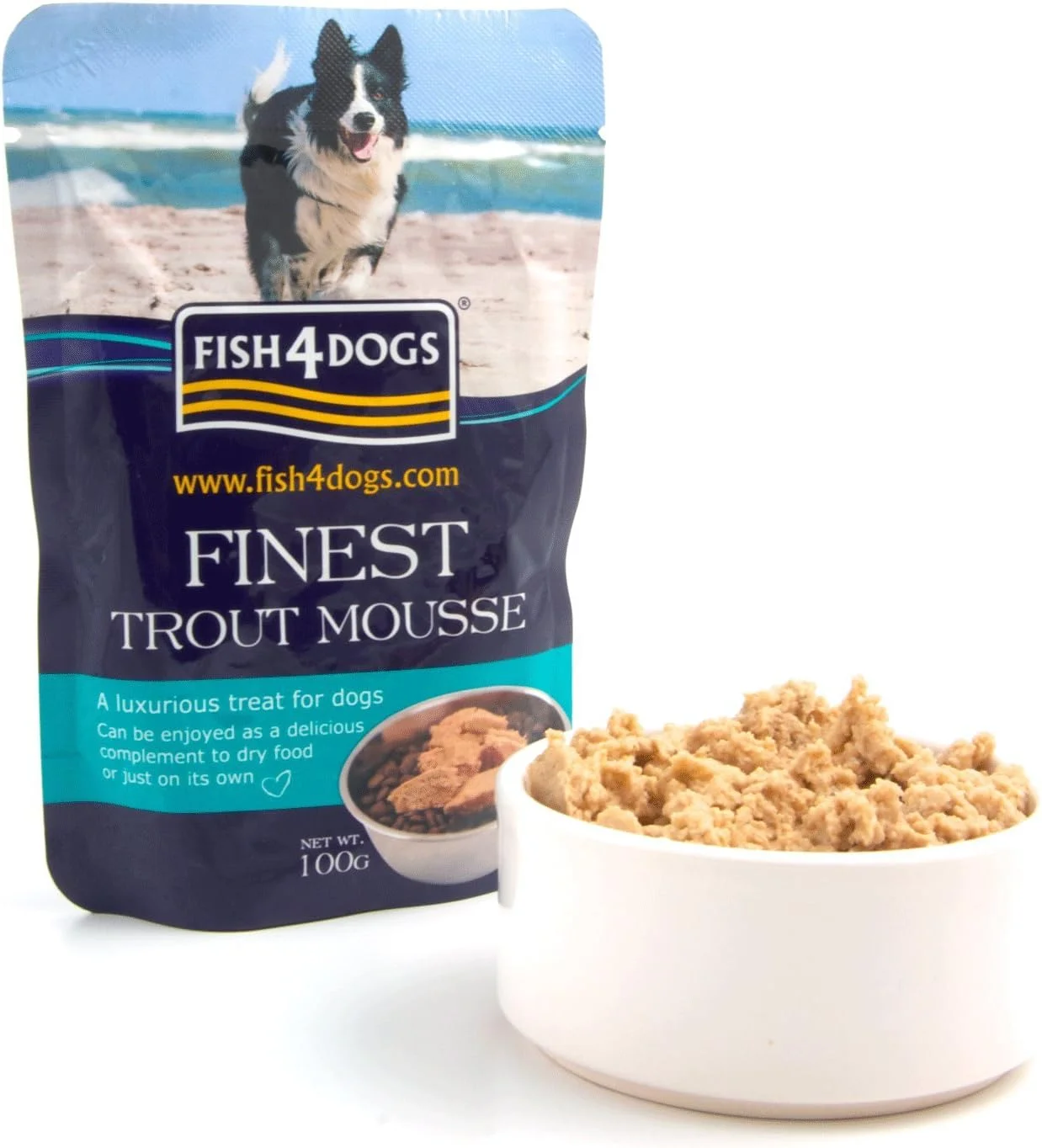 موس قزل آلای فاینست Fish4Dogs، ۱۰۰ گرم