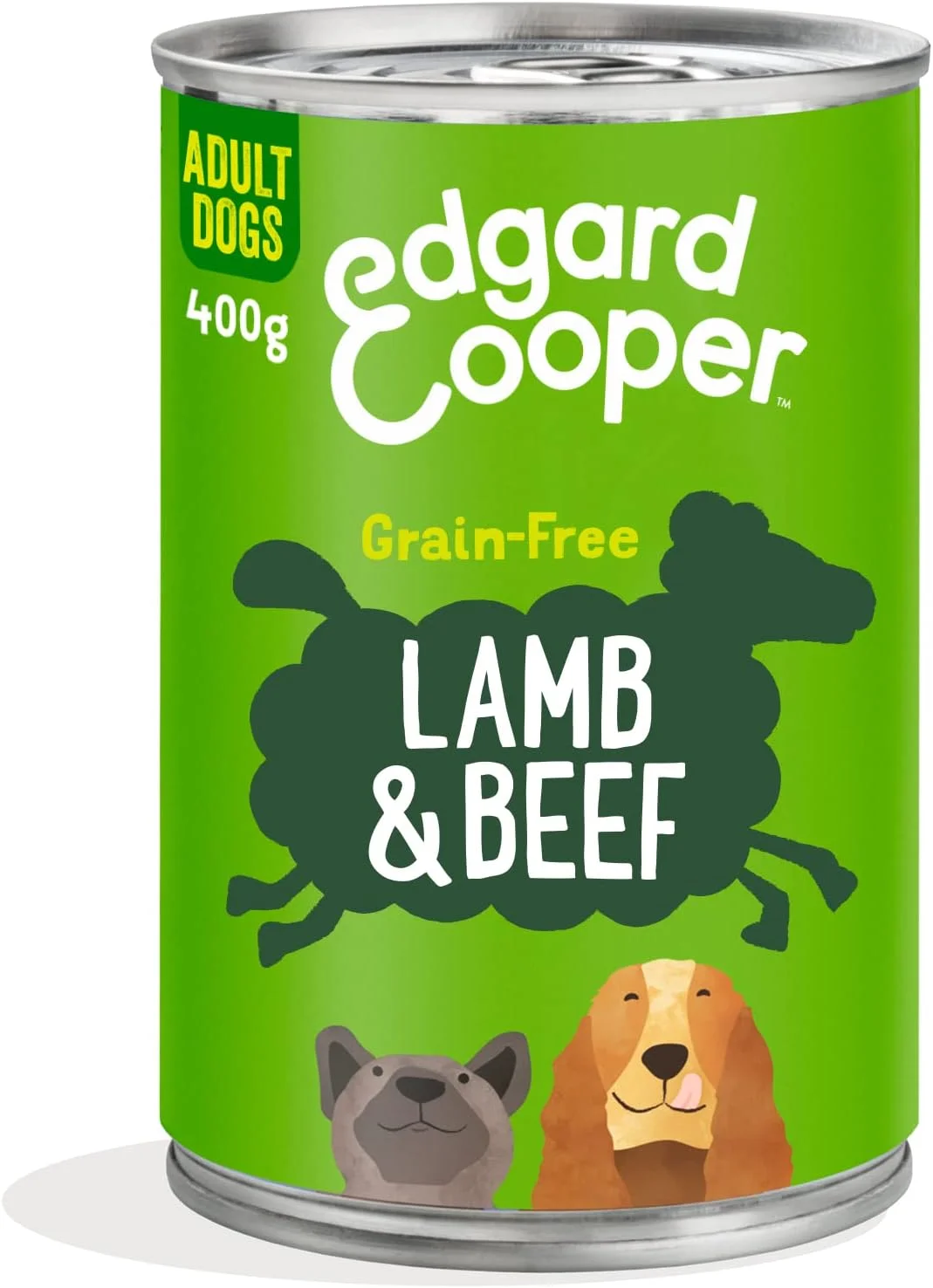 غذای مرطوب سگ بالغ ادگارد اند کوپر با طعم بره و گوشت گاو به همراه سیب و چغندر