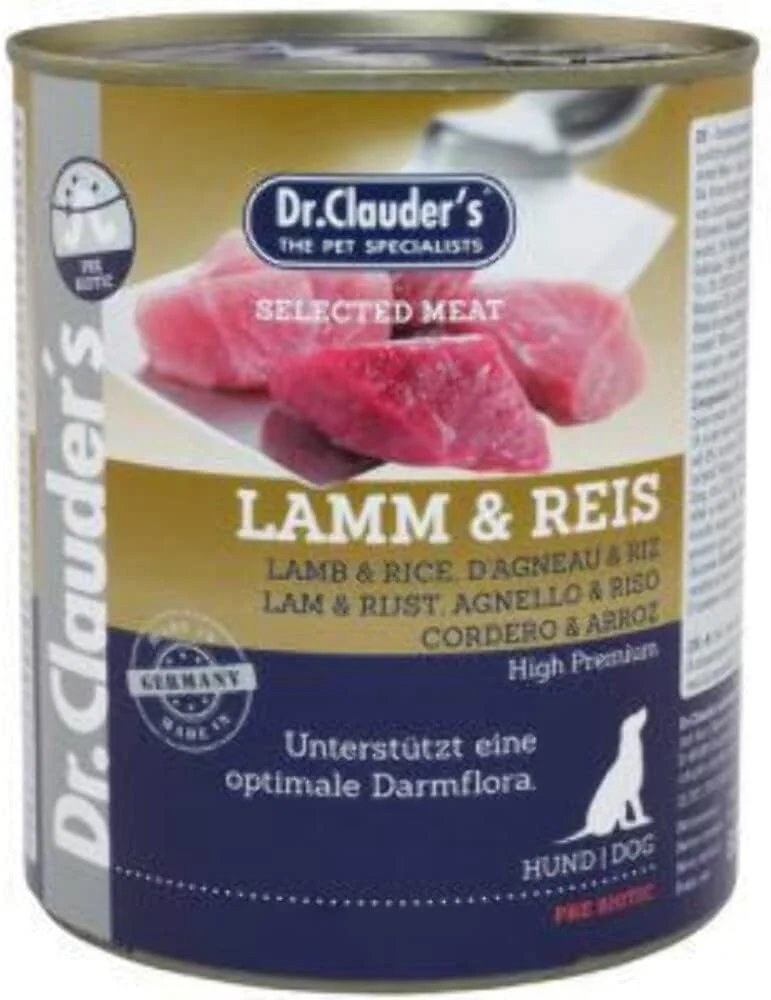 غذای سگ دکتر کلودرز با طعم گوشت بره و برنج 400 گرمی