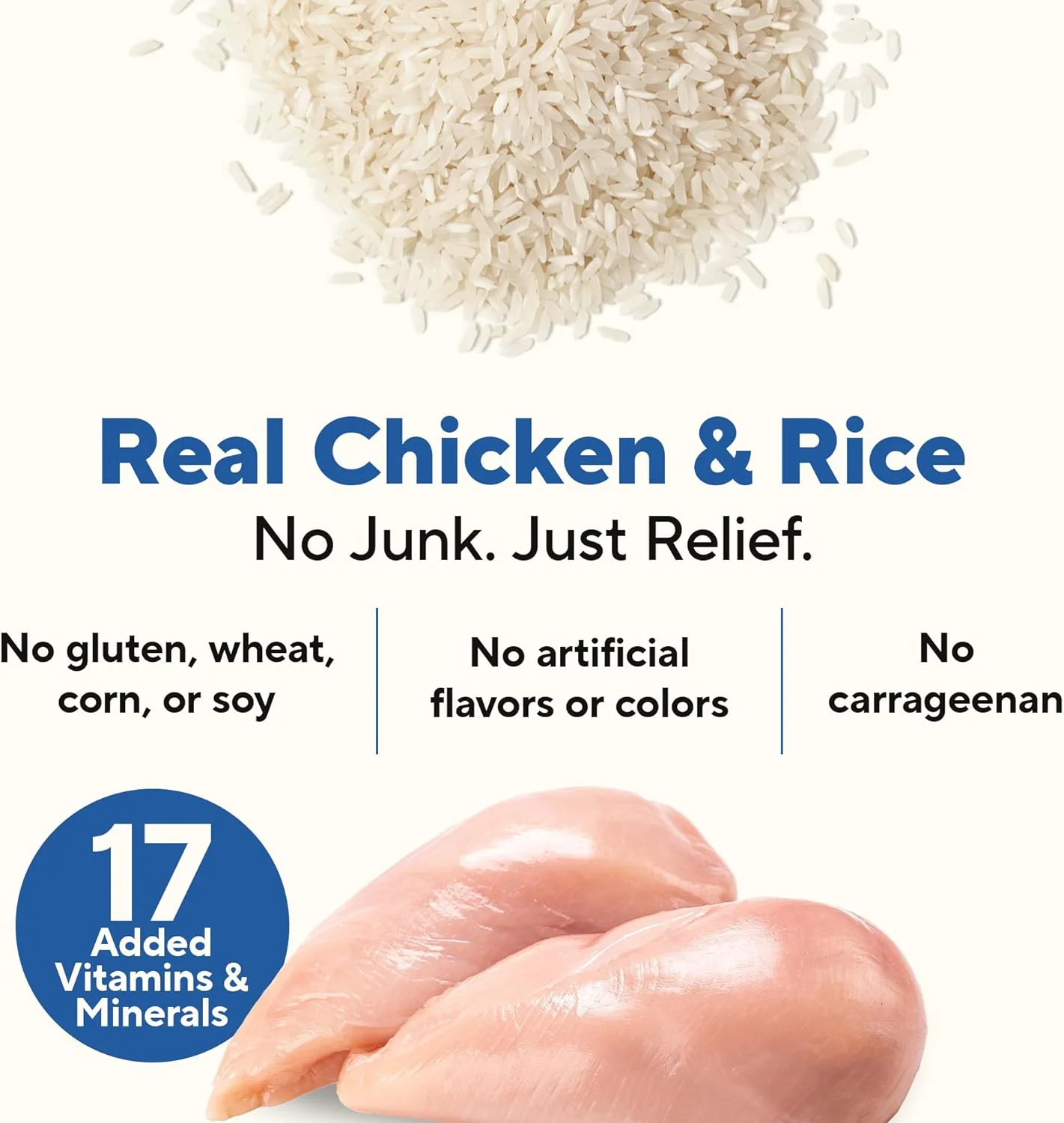 غذای کنسروی سگ با طعم مرغ و برنج Dave's، غذای مرطوب ملایم برای رژیم غذایی محدود و سگ های با معده حساس، قوطی 374 گرمی (بسته 12 عددی)، ساخت آمریکا