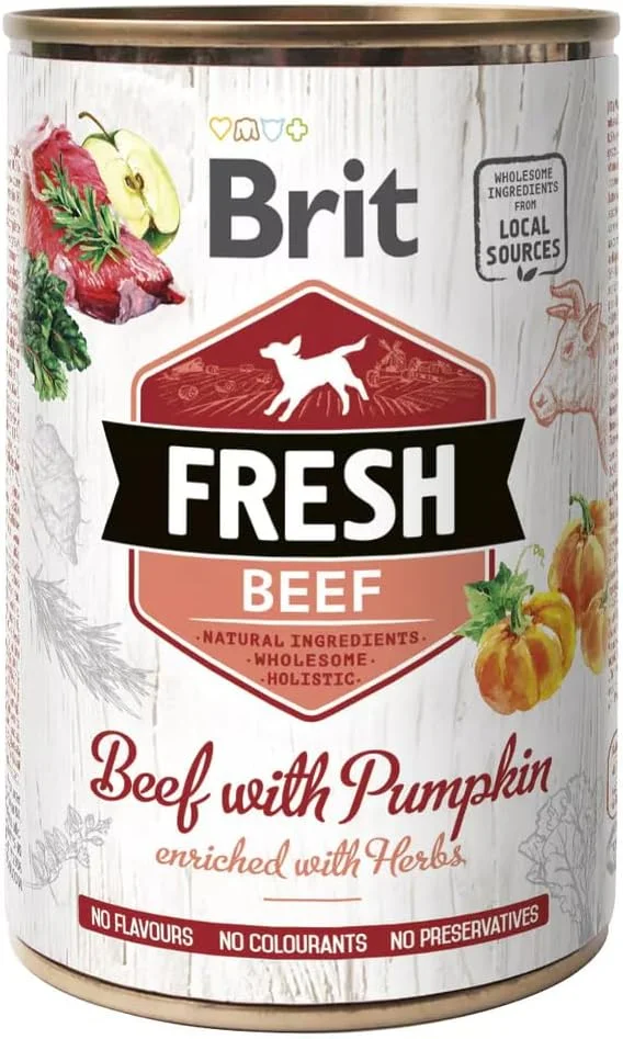 بریت فرش: گوشت گاو با کدو تنبل 400 گرم