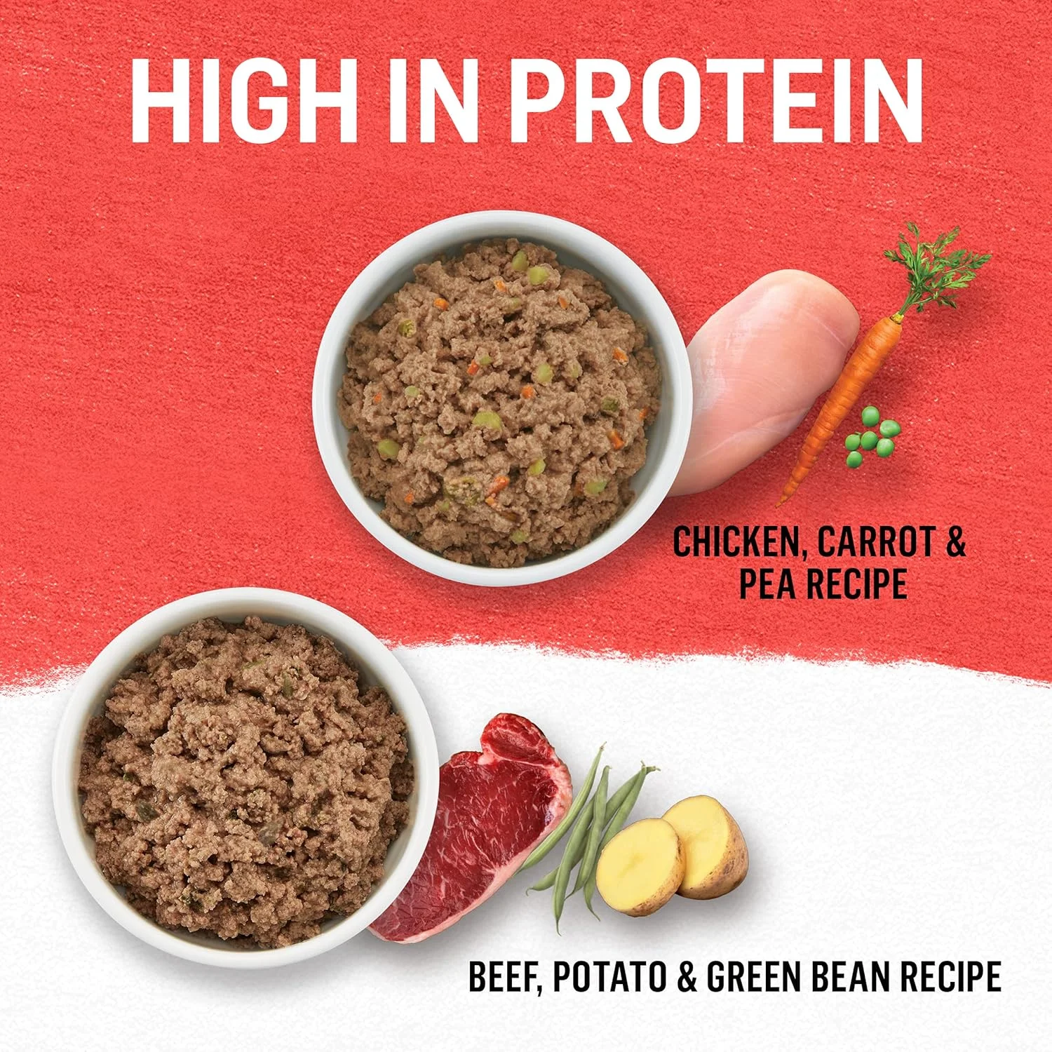 غذای مرطوب سگ بالغ بدون غلات Beyond Purina، پاته طبیعی، بسته متنوع با طعم مرغ و گوشت گاو - (12) قوطی 368 گرمی غذای مرطوب سگ بالغ بدون غلات Beyond Purina، پاته طبیعی، بسته متنوع با طعم مرغ و گوشت گاو - (12) قوطی 368 گرمی