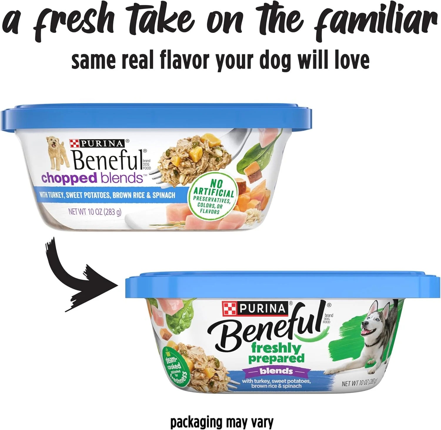 غذای مرطوب سگ بنفول، مخلوط های خرد شده، بوقلمون، شیشه 283 گرمی، بسته 8 عددی