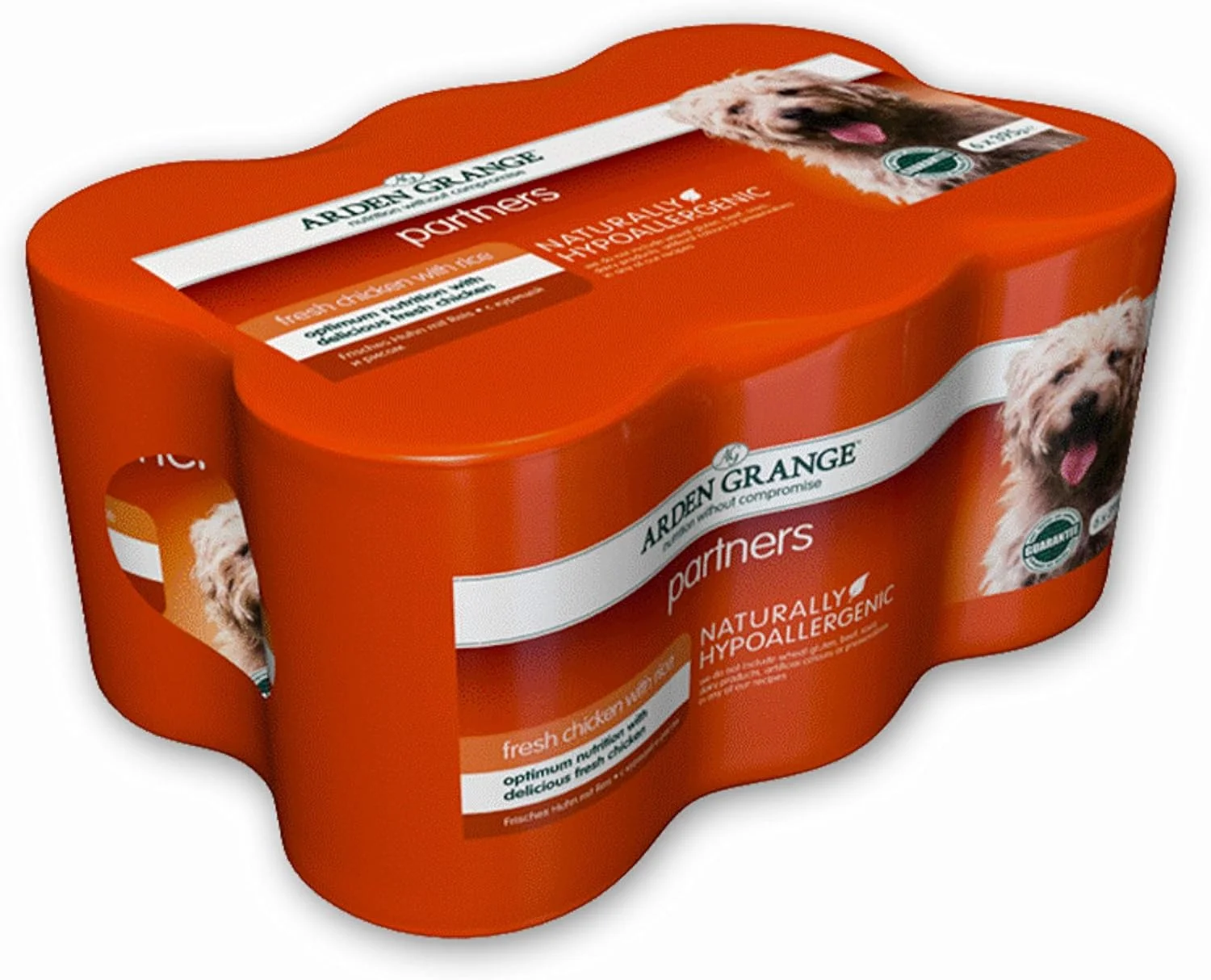 غذای مرطوب سگ آردن گرانج Partners با طعم مرغ، برنج و سبزیجات - بسته 24 عددی 395 گرمی