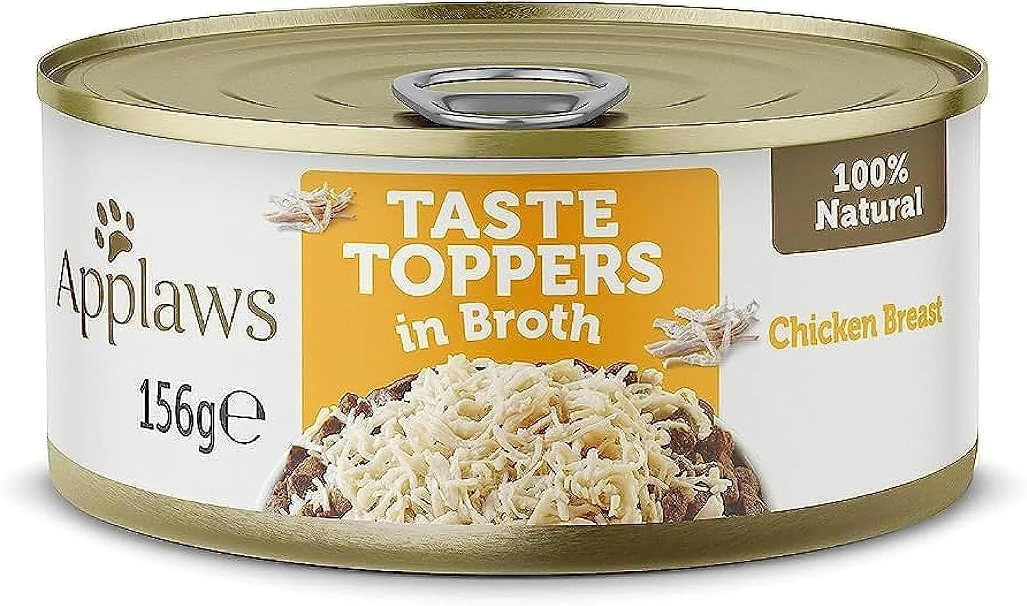 غذای سگ سینه مرغ در آب گوشت آپلاوز، 156 گرمی (بسته 12 عددی)