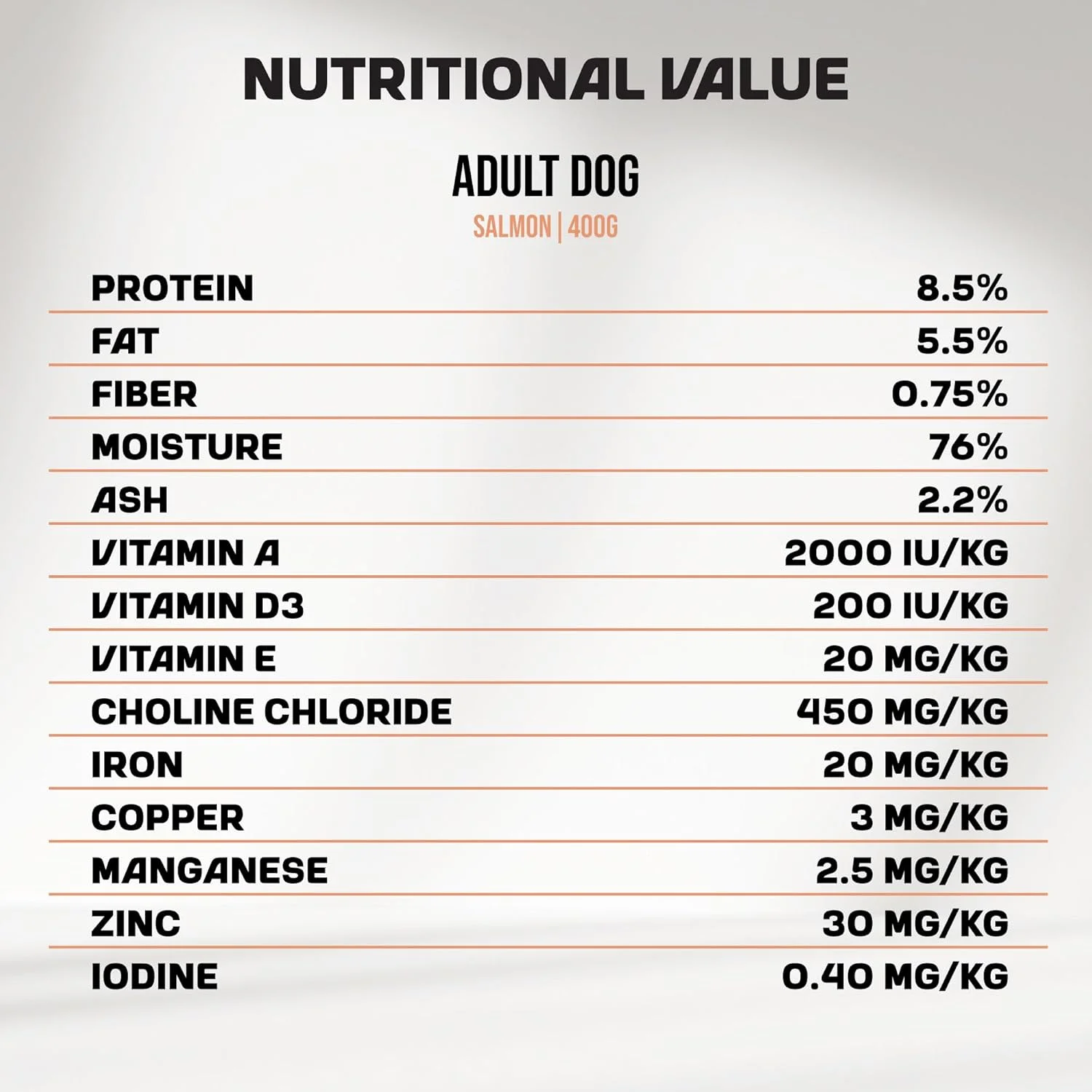 غذای مرطوب سگ بالغ با طعم سالمون