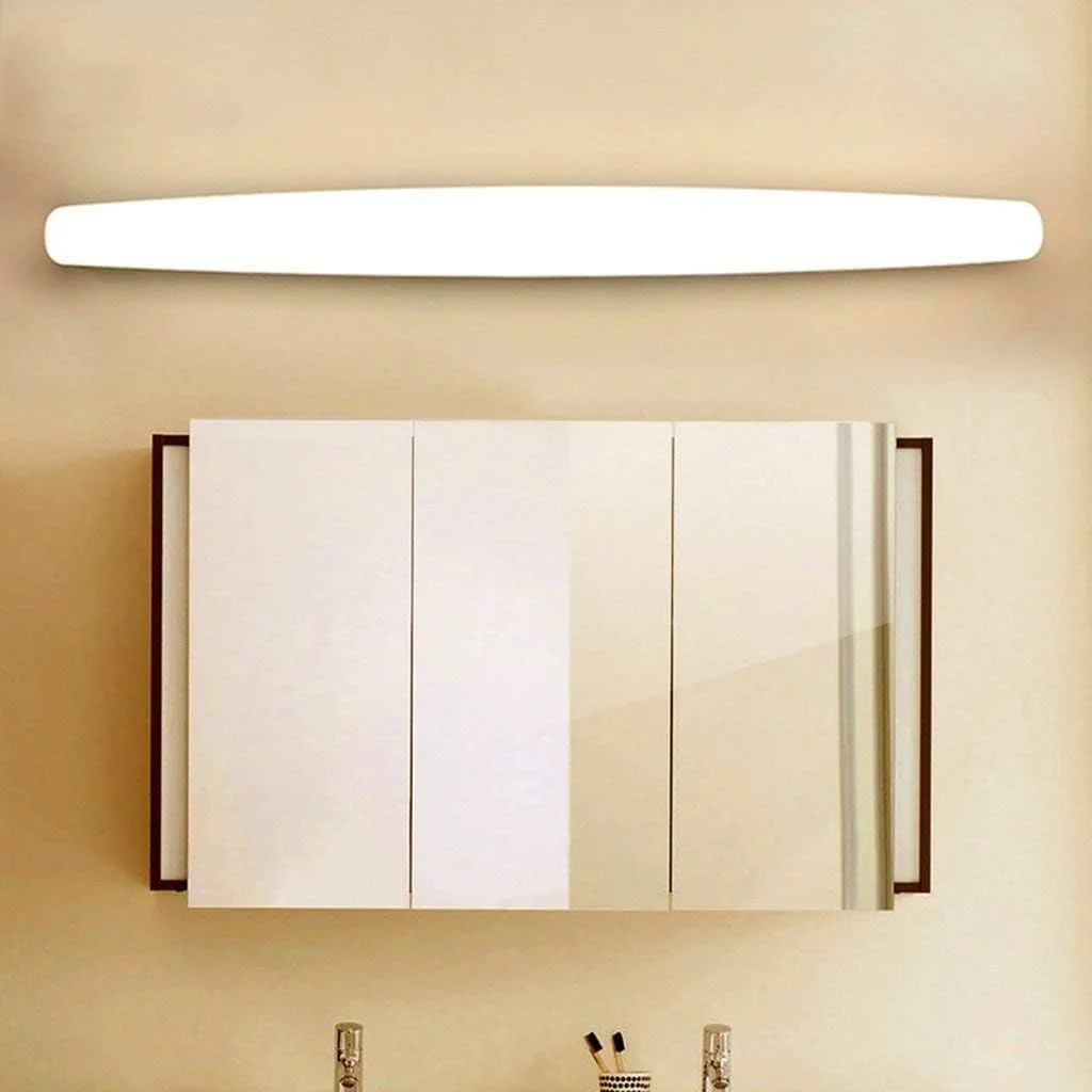 چراغ آینه حمام خلاقانه Bright مشرق، چراغ دیواری LED، چراغ دیواری ضد آب و ضد مه برای حمام، توالت، آرایش، چراغ کابینت آینه، چراغ جلوی آینه، نور گرم